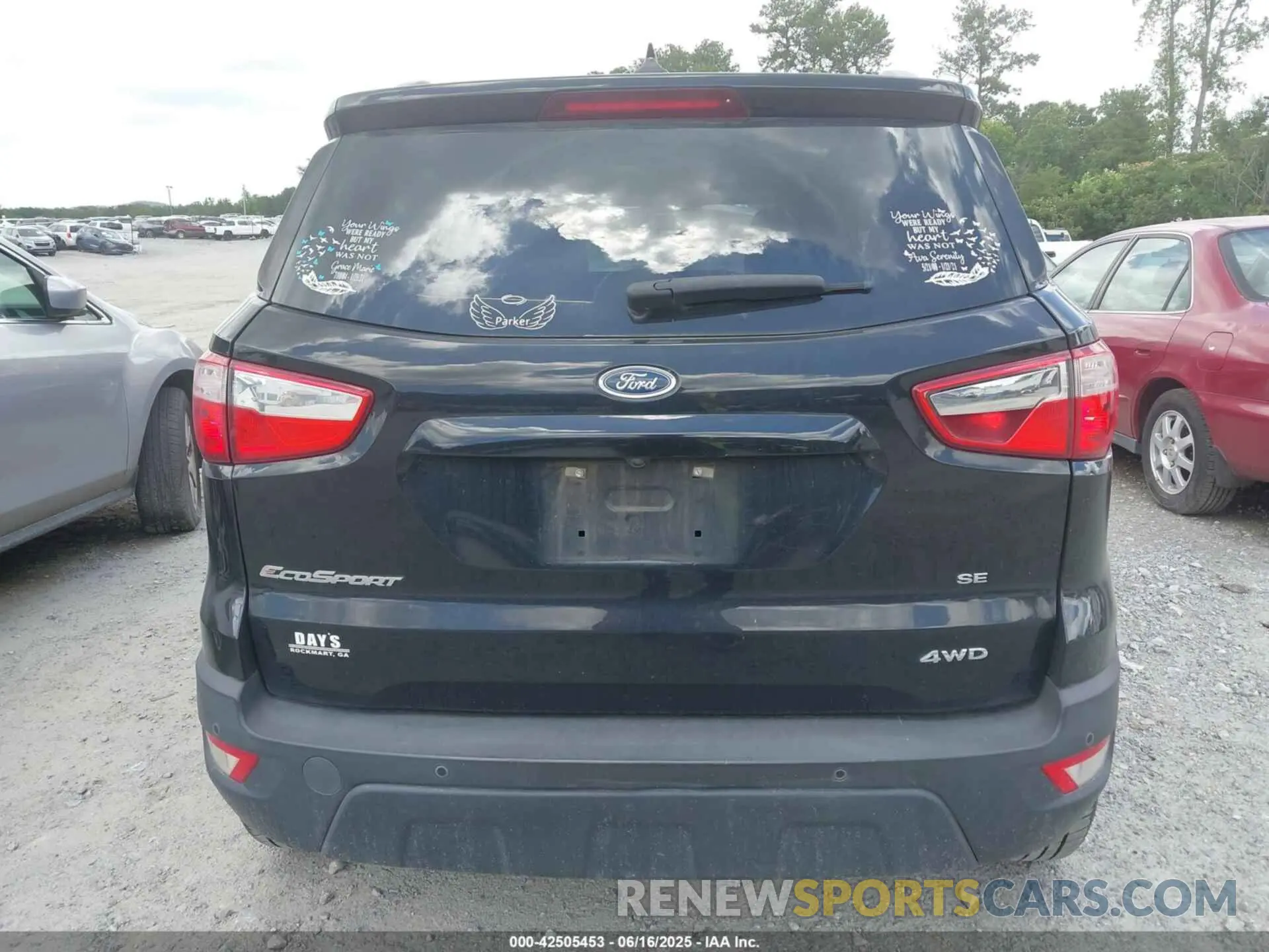 16 Photograph of a damaged car MAJ6S3GL0KC292827 FORD ECOSPORT 2019