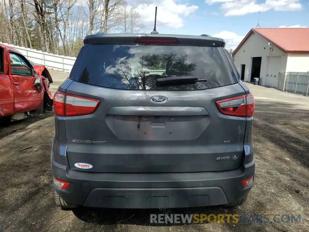 6 Photograph of a damaged car MAJ6S3GL1KC264079 FORD ECOSPORT 2019