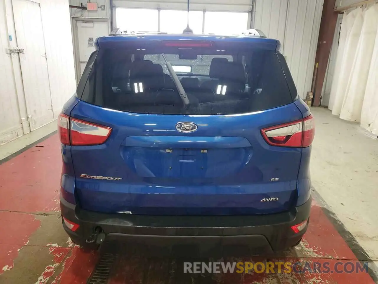 6 Photograph of a damaged car MAJ6S3GL1KC267015 FORD ECOSPORT 2019
