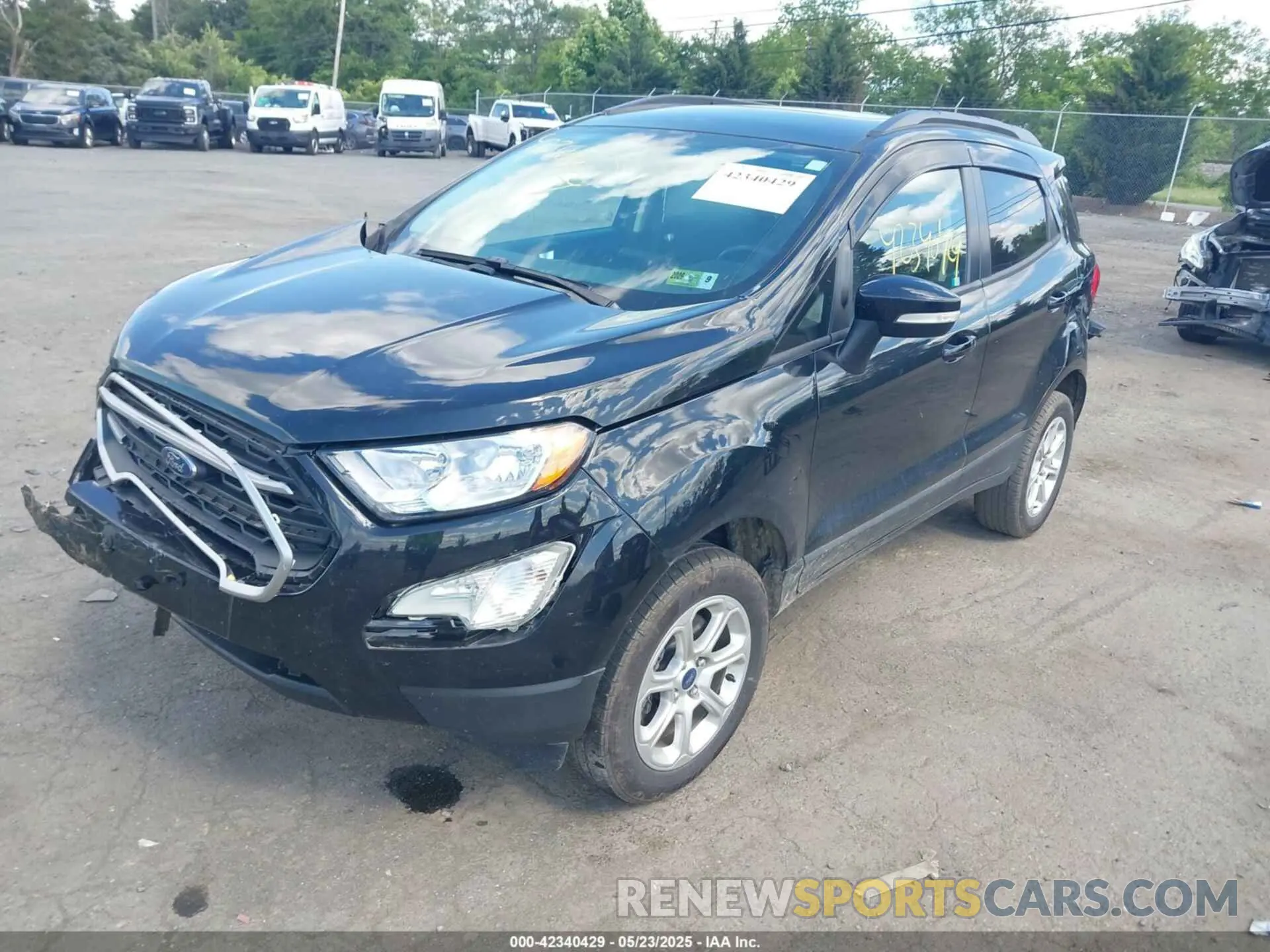 2 Photograph of a damaged car MAJ6S3GL1KC269539 FORD ECOSPORT 2019