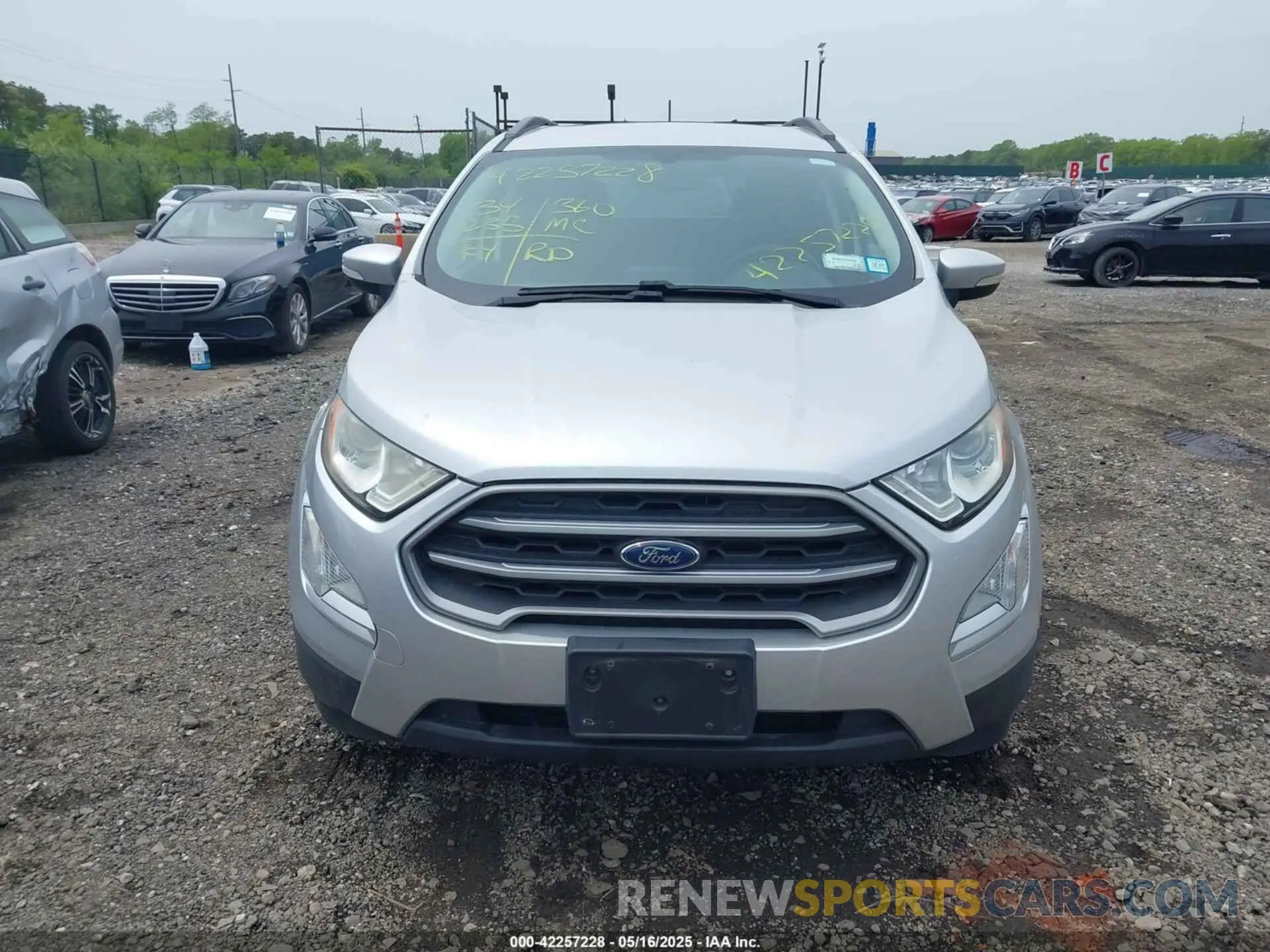 12 Photograph of a damaged car MAJ6S3GL1KC270741 FORD ECOSPORT 2019