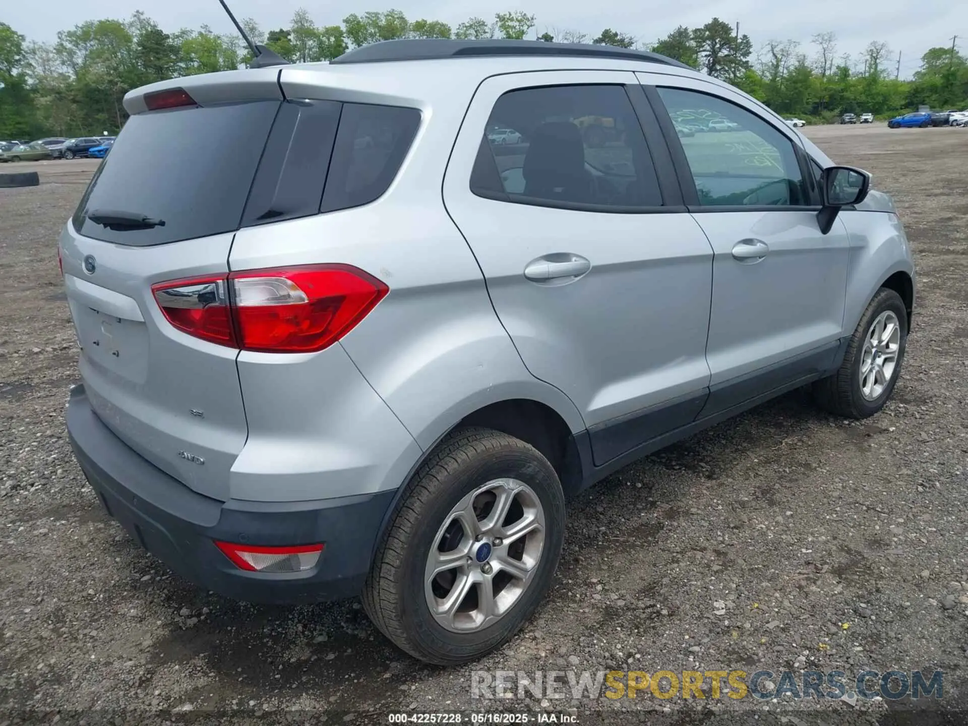 4 Photograph of a damaged car MAJ6S3GL1KC270741 FORD ECOSPORT 2019
