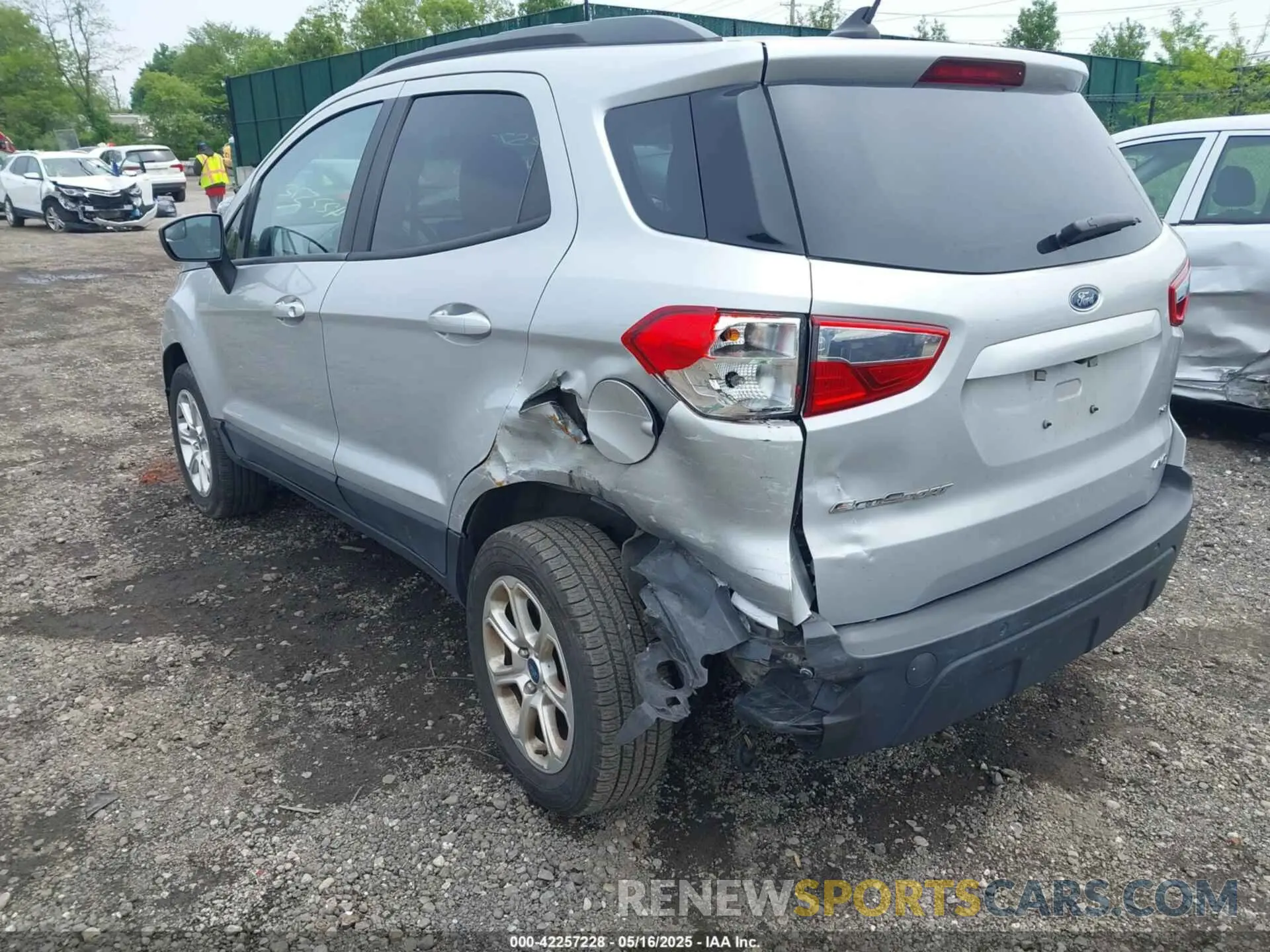 6 Photograph of a damaged car MAJ6S3GL1KC270741 FORD ECOSPORT 2019