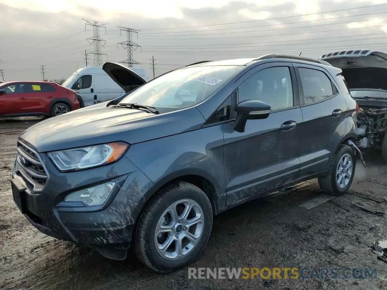 1 Photograph of a damaged car MAJ6S3GL1KC291220 FORD ECOSPORT 2019