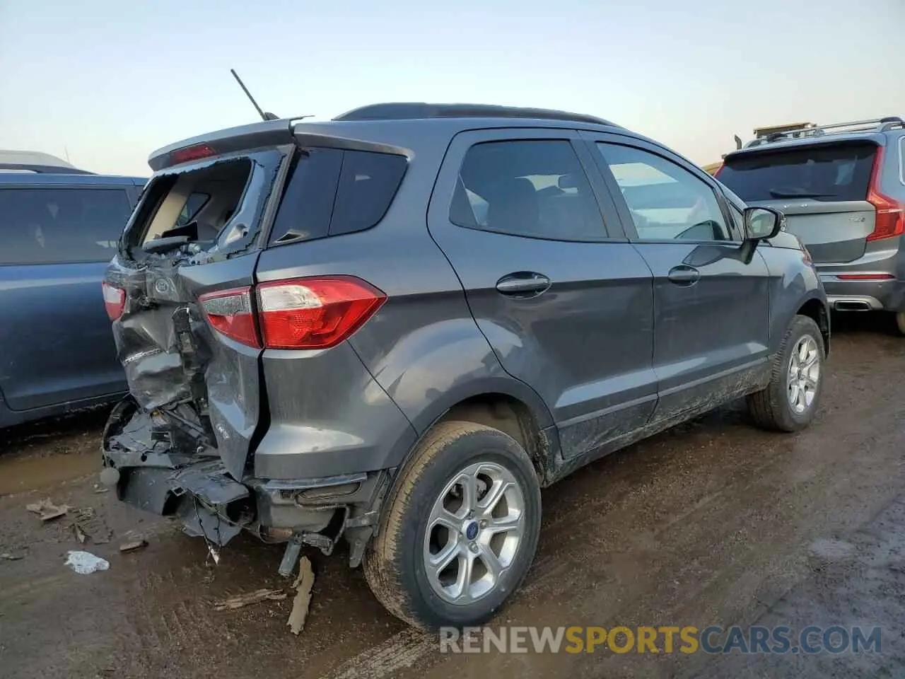 3 Photograph of a damaged car MAJ6S3GL1KC291220 FORD ECOSPORT 2019