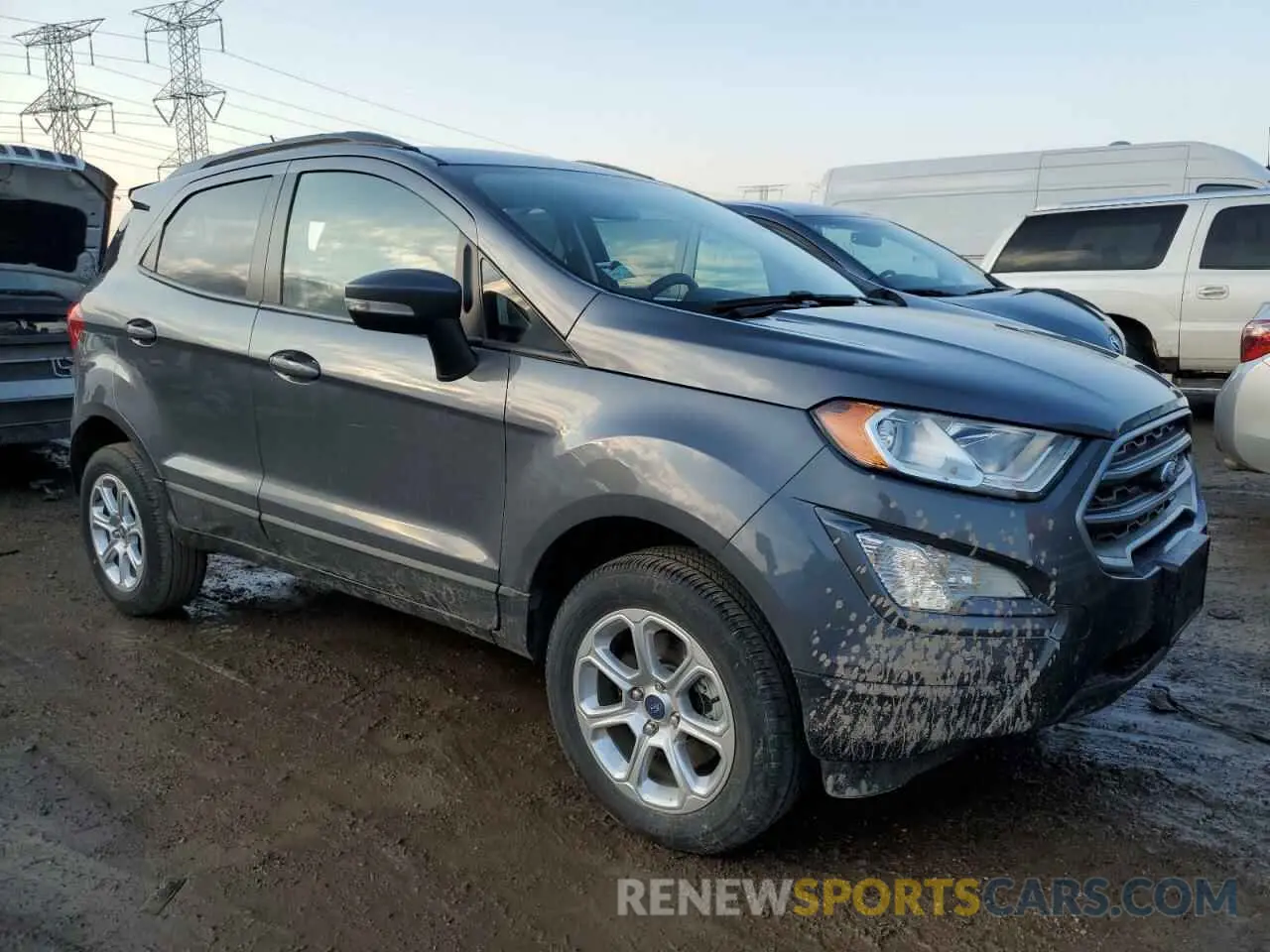 4 Photograph of a damaged car MAJ6S3GL1KC291220 FORD ECOSPORT 2019