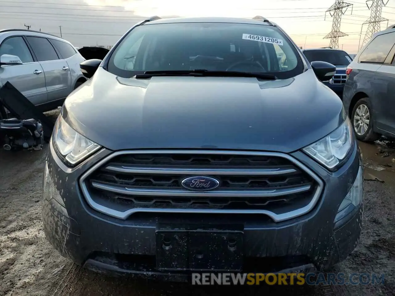 5 Photograph of a damaged car MAJ6S3GL1KC291220 FORD ECOSPORT 2019