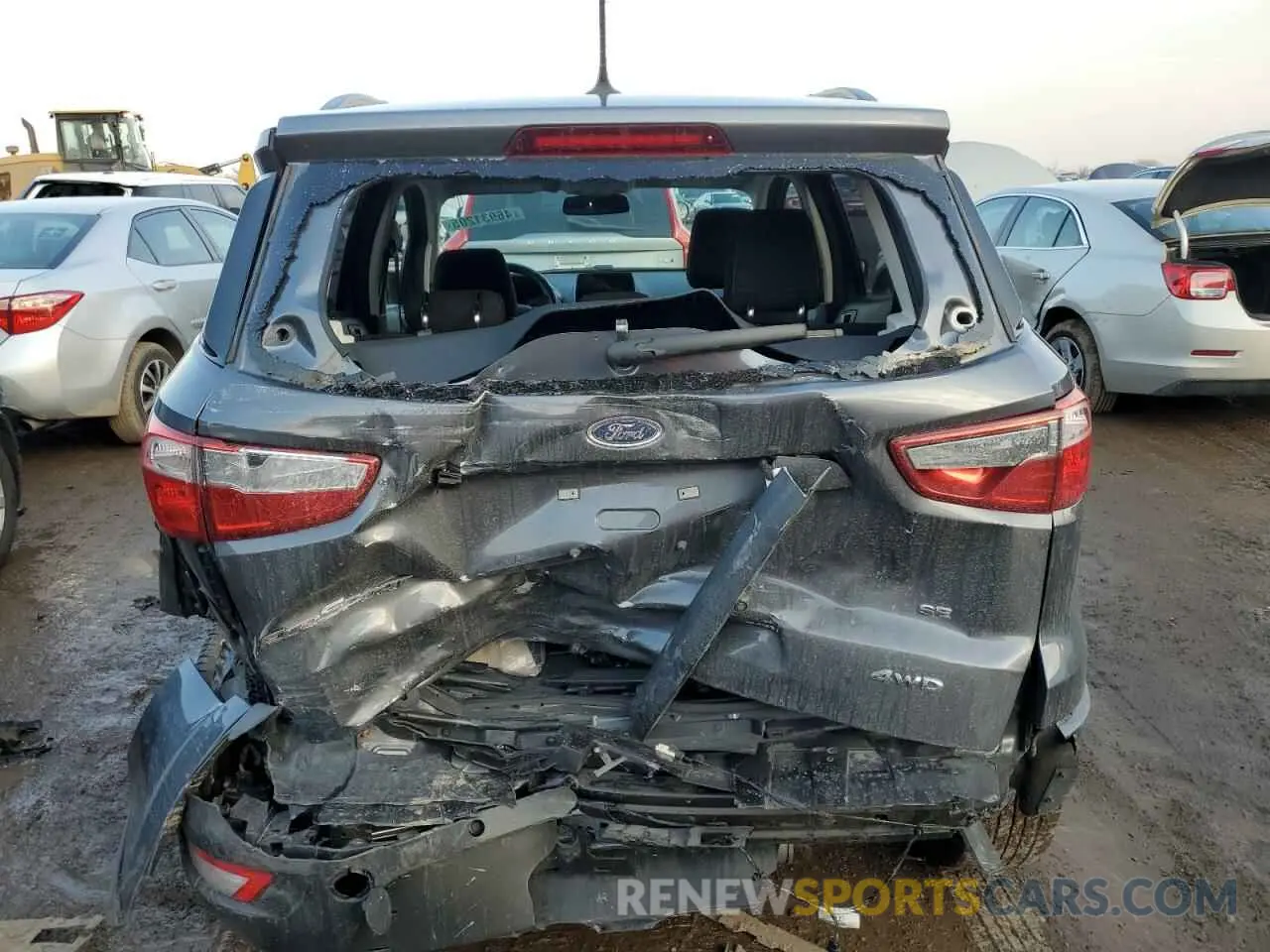 6 Photograph of a damaged car MAJ6S3GL1KC291220 FORD ECOSPORT 2019