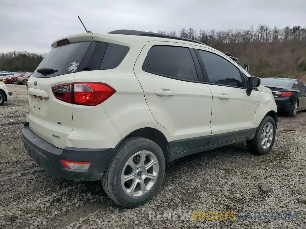 3 Photograph of a damaged car MAJ6S3GL1KC294750 FORD ECOSPORT 2019
