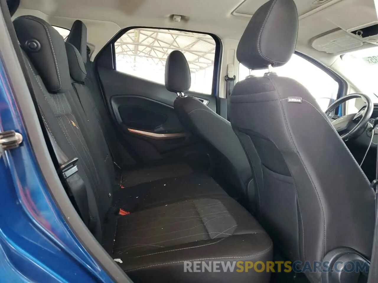 11 Photograph of a damaged car MAJ6S3GL1KC295316 FORD ECOSPORT 2019
