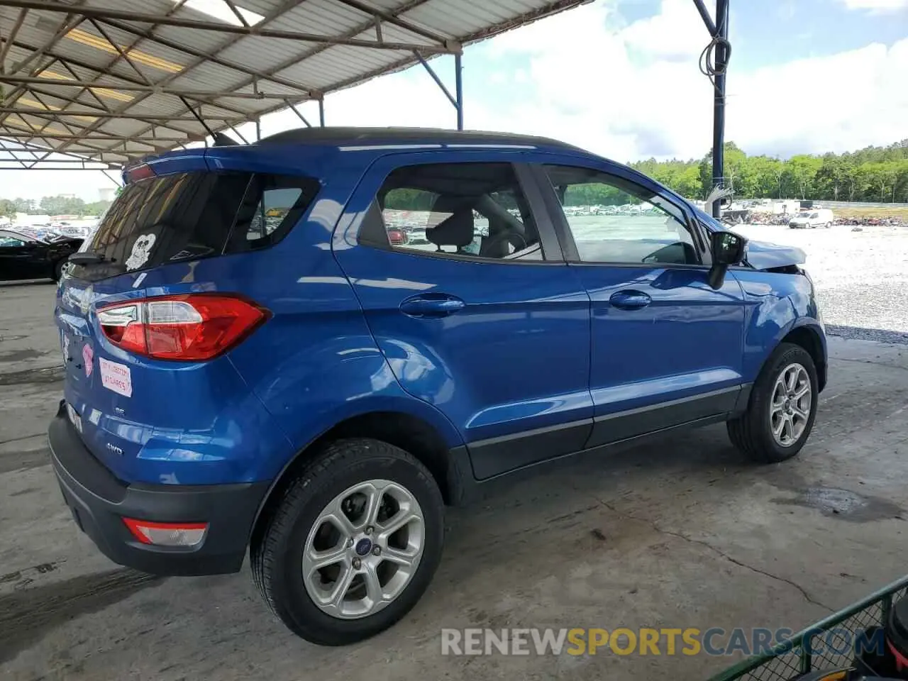 3 Photograph of a damaged car MAJ6S3GL1KC295316 FORD ECOSPORT 2019