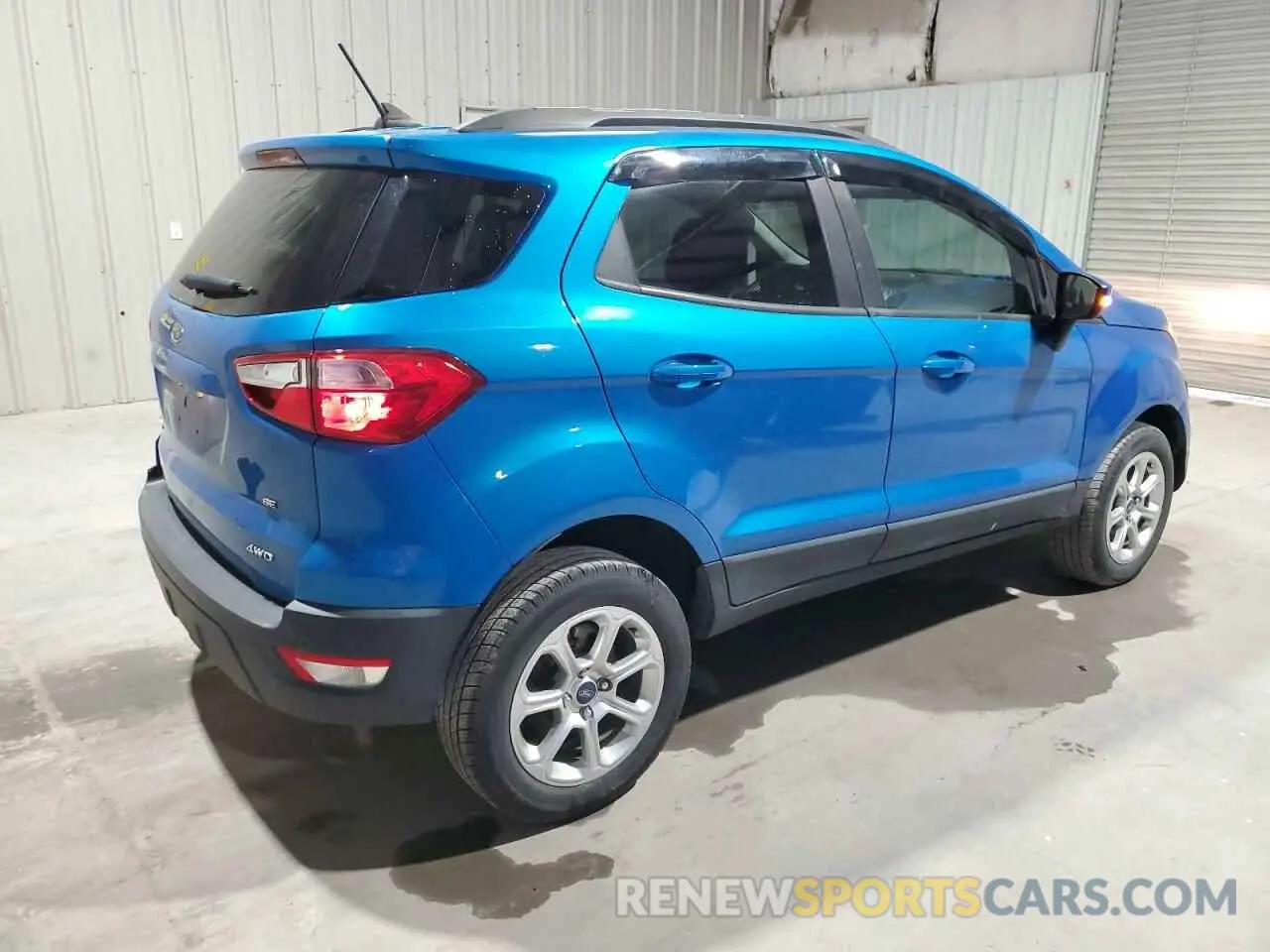 3 Photograph of a damaged car MAJ6S3GL1KC310025 FORD ECOSPORT 2019