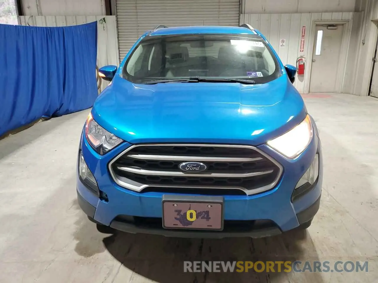 5 Photograph of a damaged car MAJ6S3GL1KC310025 FORD ECOSPORT 2019