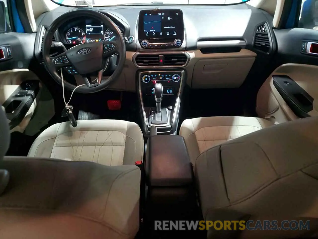 8 Photograph of a damaged car MAJ6S3GL1KC310025 FORD ECOSPORT 2019