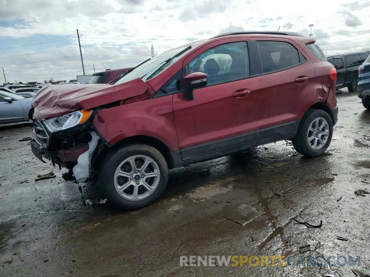 1 Photograph of a damaged car MAJ6S3GL2KC257335 FORD ECOSPORT 2019