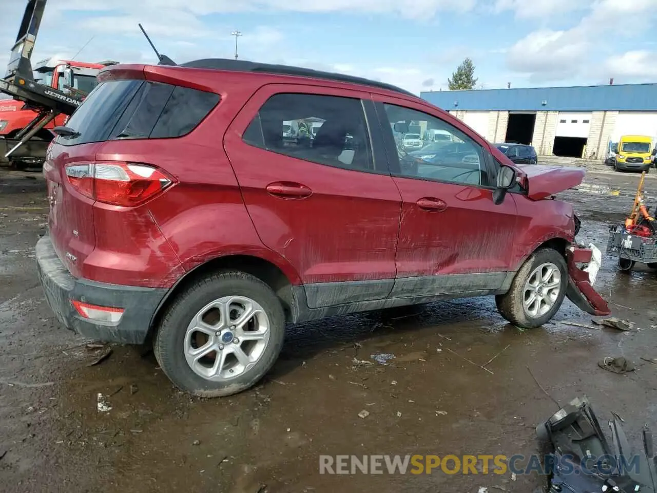 3 Photograph of a damaged car MAJ6S3GL2KC257335 FORD ECOSPORT 2019