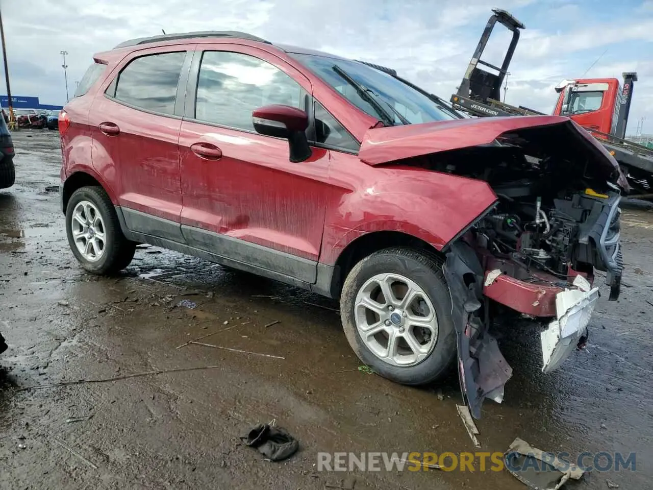 4 Photograph of a damaged car MAJ6S3GL2KC257335 FORD ECOSPORT 2019