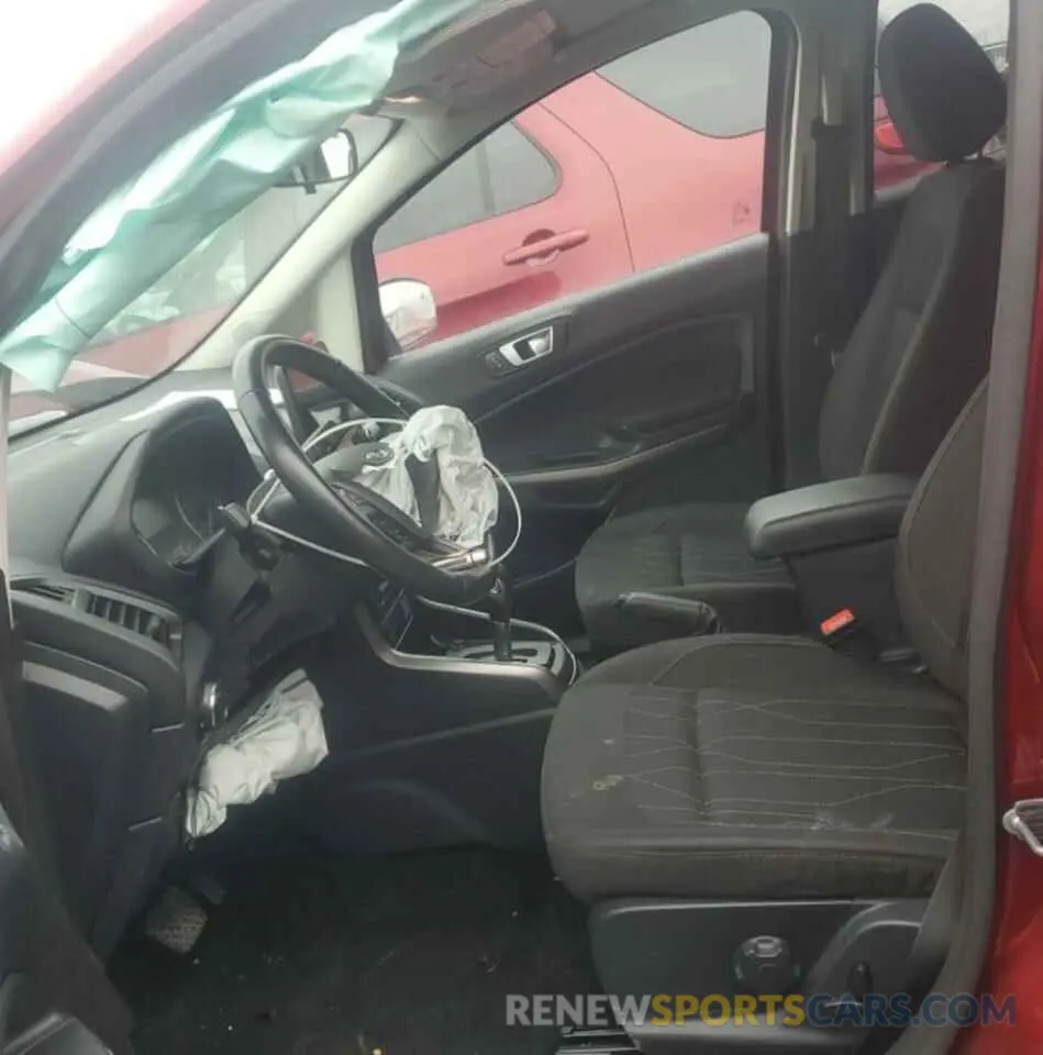 7 Photograph of a damaged car MAJ6S3GL2KC257335 FORD ECOSPORT 2019