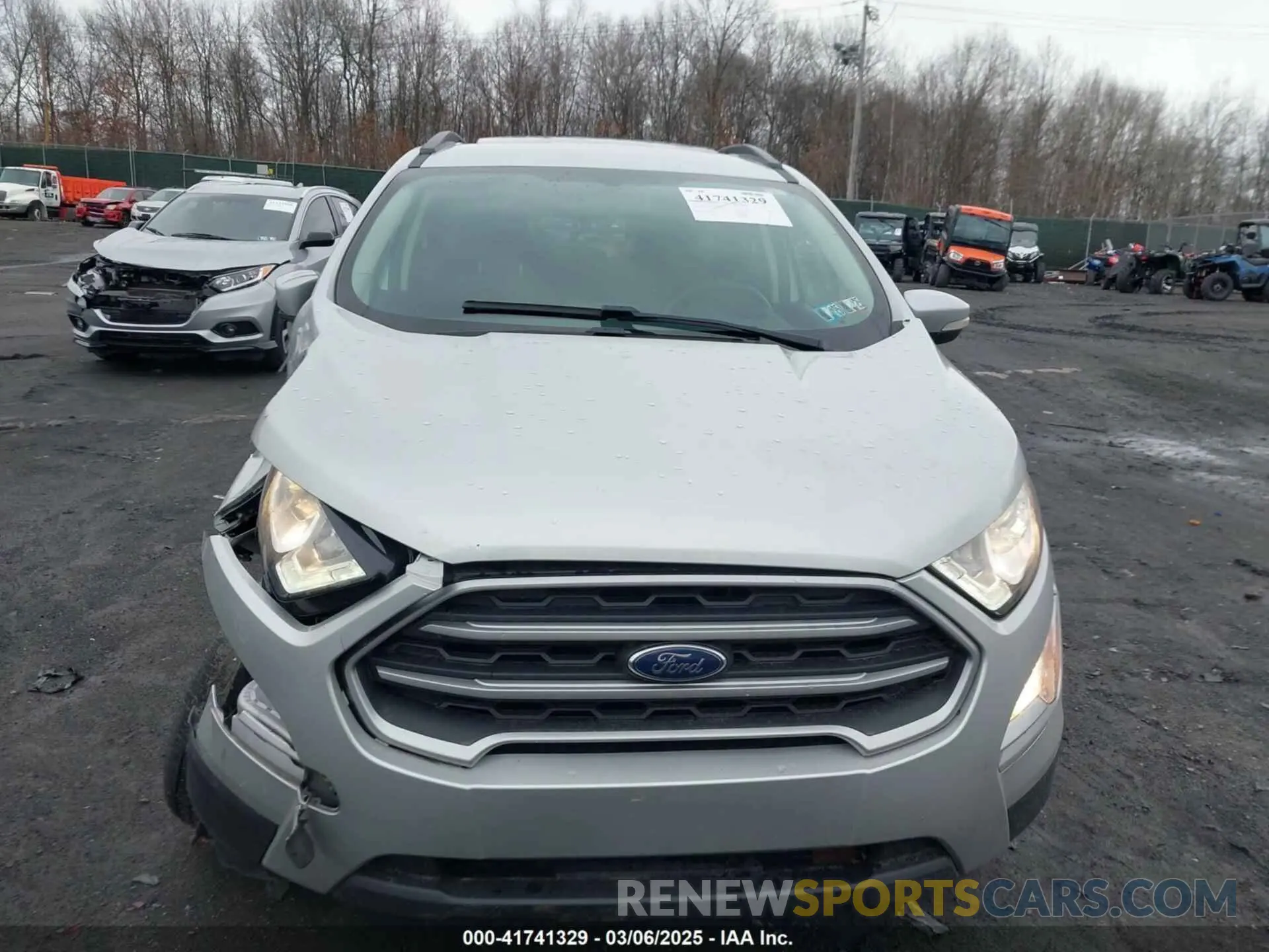 12 Photograph of a damaged car MAJ6S3GL2KC263846 FORD ECOSPORT 2019