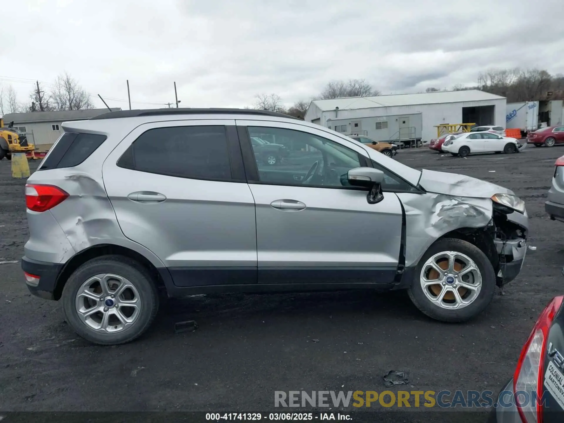 13 Photograph of a damaged car MAJ6S3GL2KC263846 FORD ECOSPORT 2019