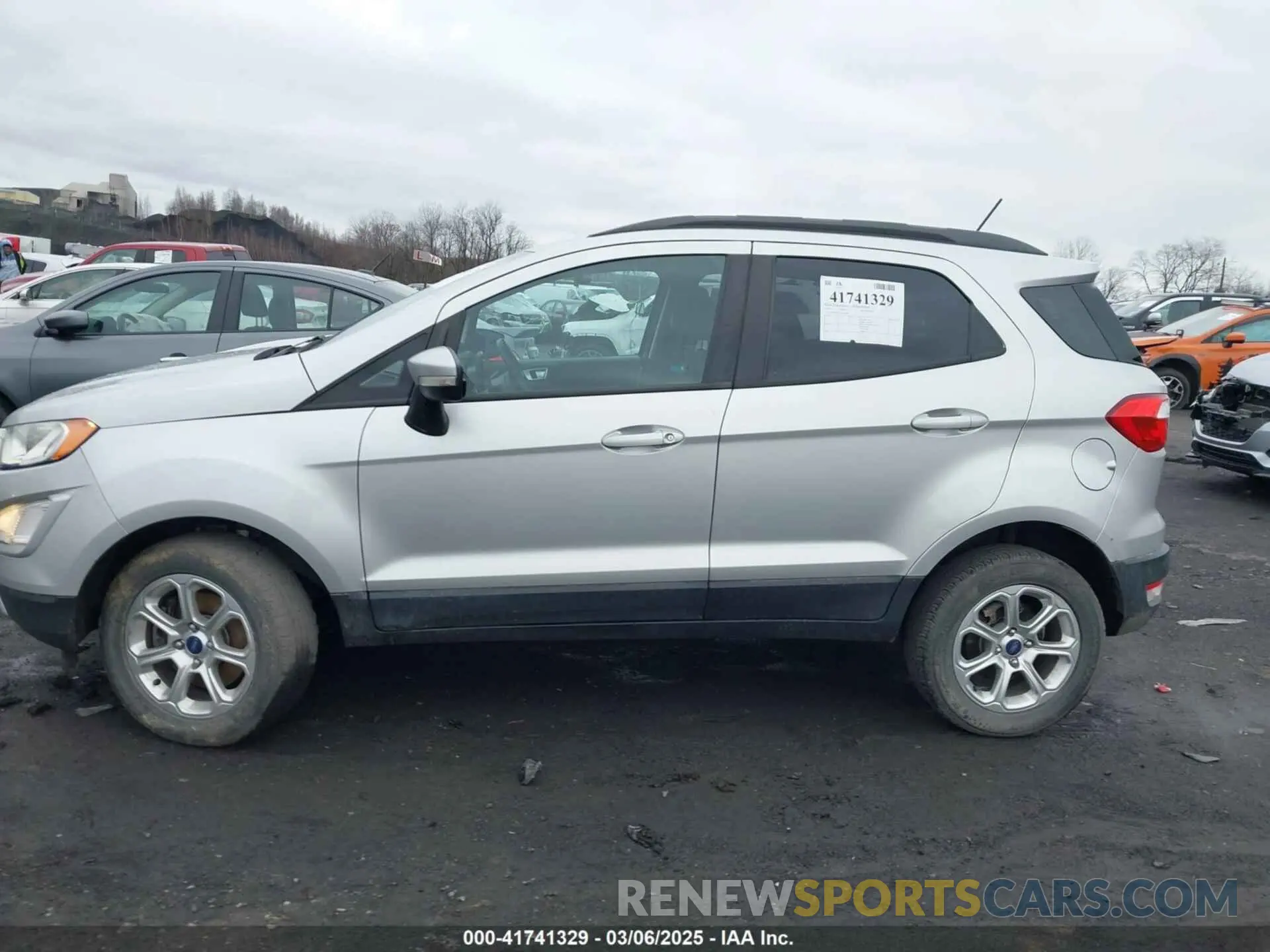 14 Photograph of a damaged car MAJ6S3GL2KC263846 FORD ECOSPORT 2019