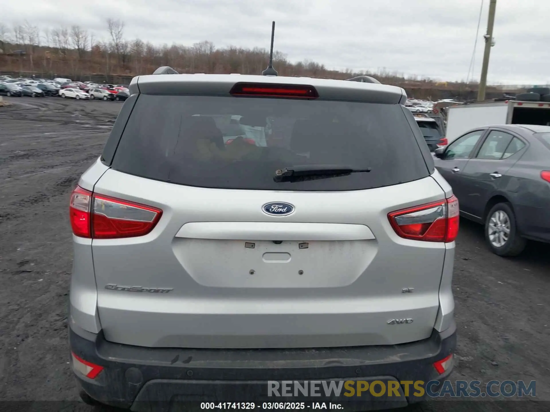 16 Photograph of a damaged car MAJ6S3GL2KC263846 FORD ECOSPORT 2019