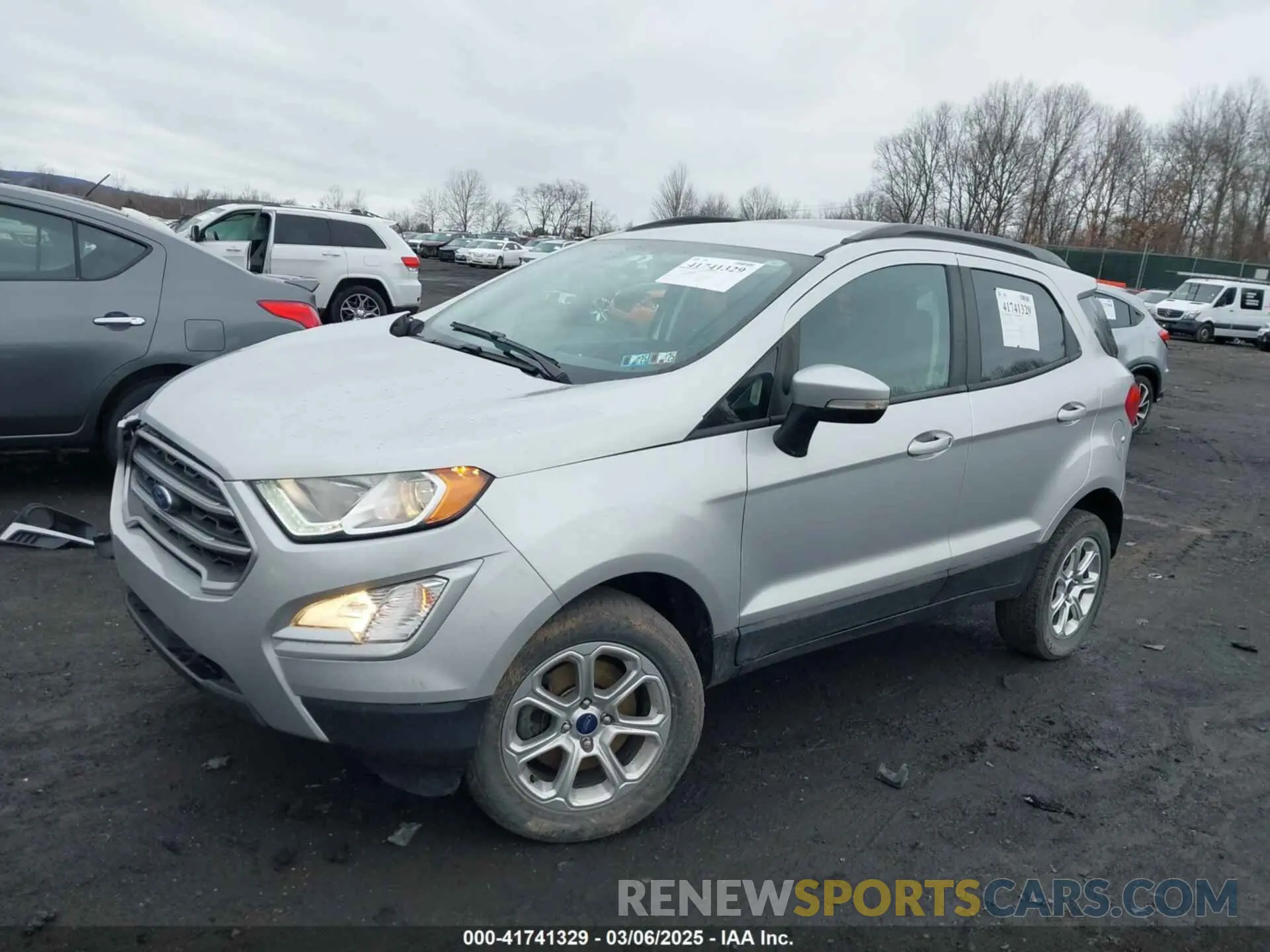 2 Photograph of a damaged car MAJ6S3GL2KC263846 FORD ECOSPORT 2019