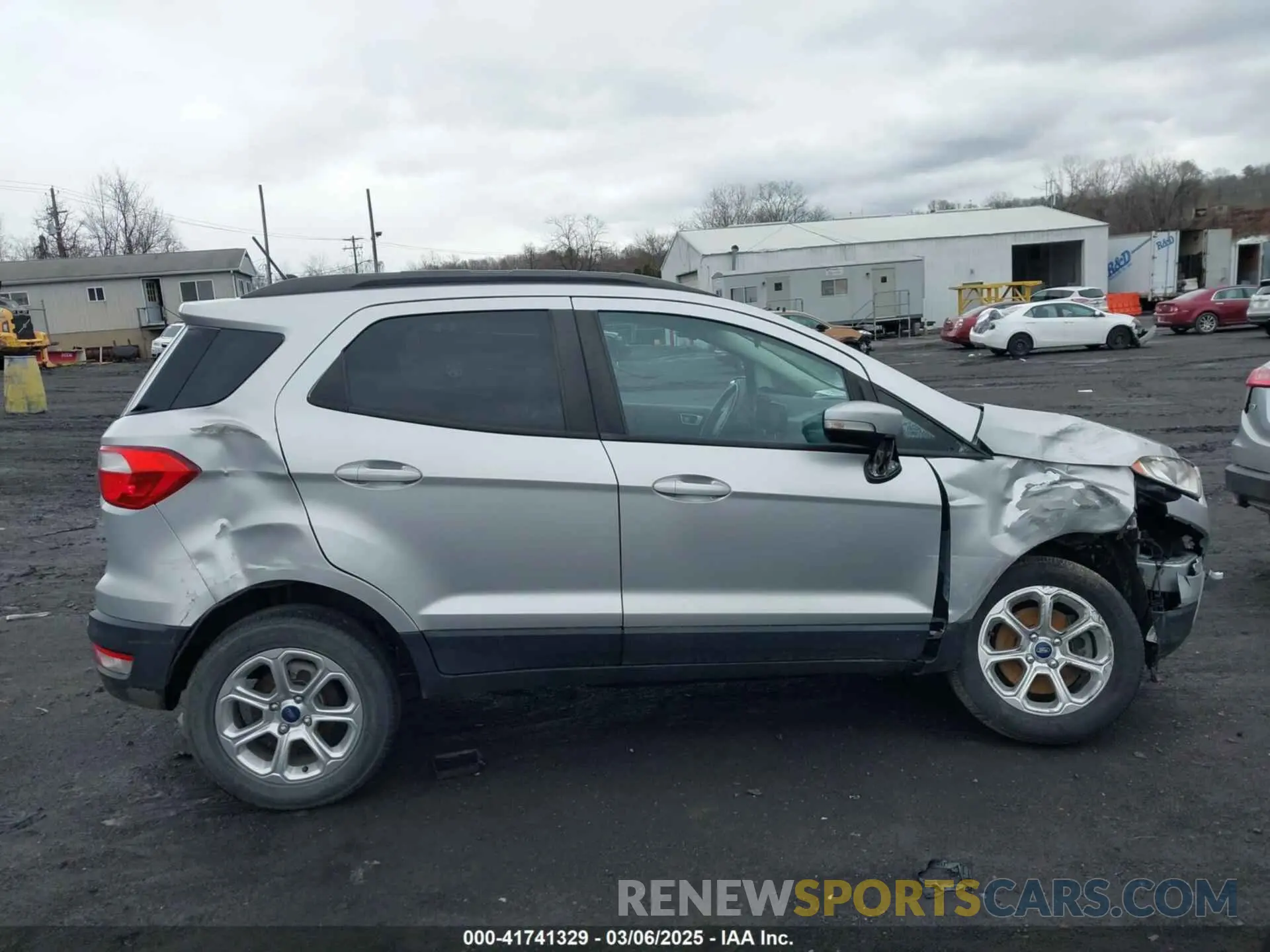 6 Photograph of a damaged car MAJ6S3GL2KC263846 FORD ECOSPORT 2019
