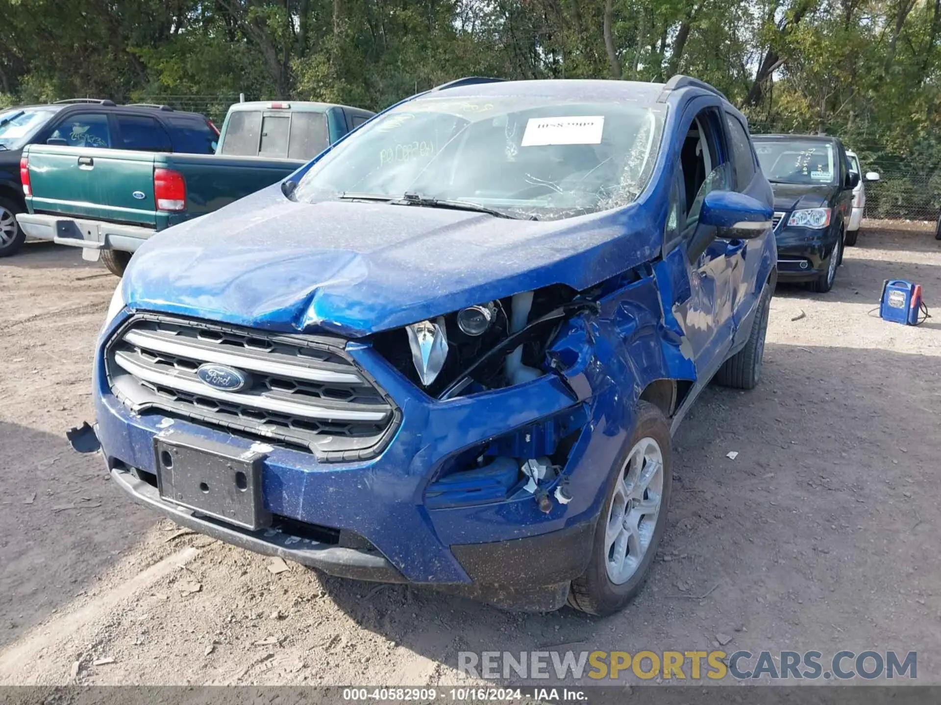 2 Photograph of a damaged car MAJ6S3GL2KC289329 FORD ECOSPORT 2019