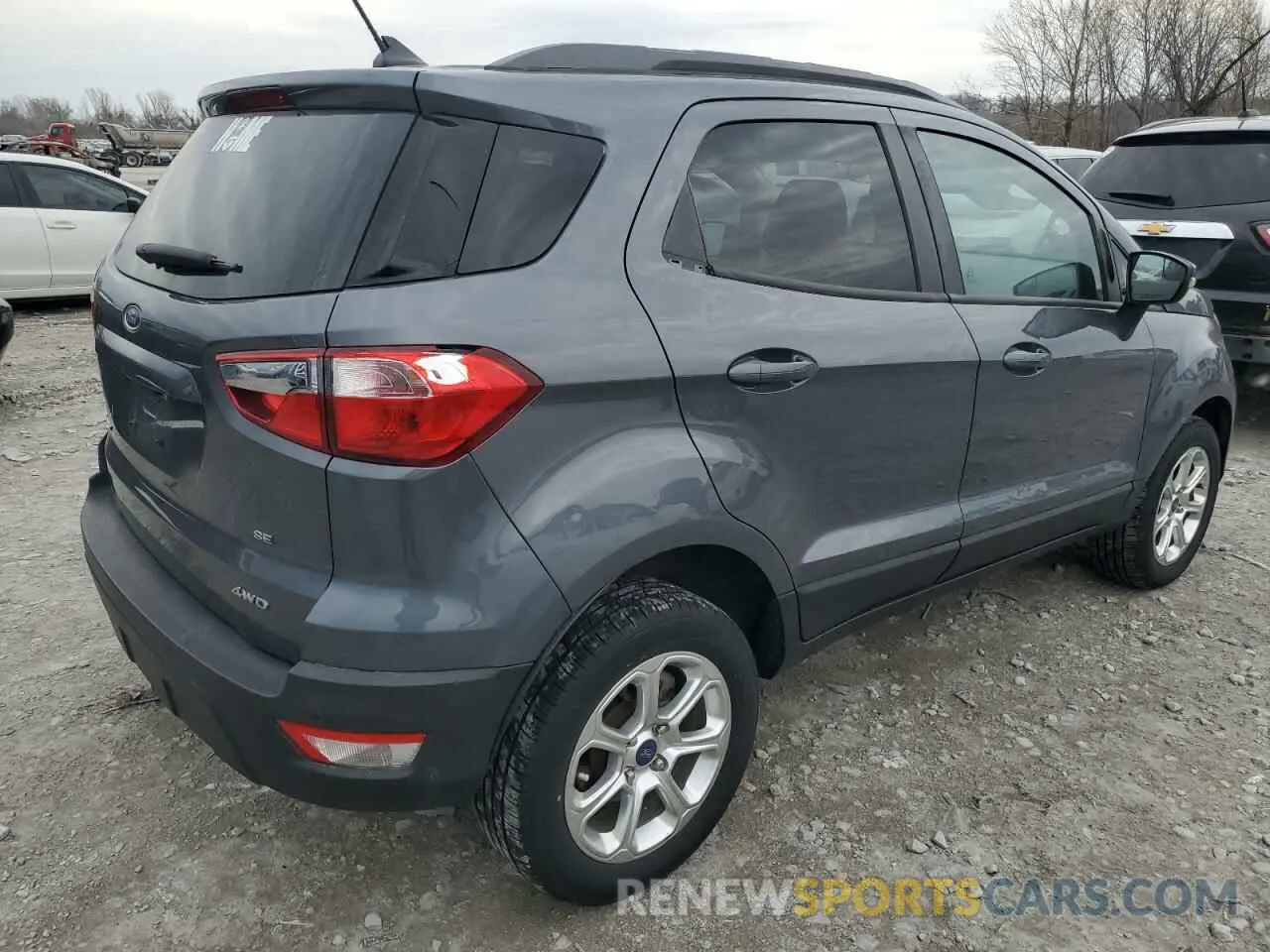 3 Photograph of a damaged car MAJ6S3GL2KC290142 FORD ECOSPORT 2019