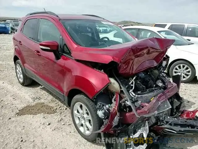 11 Photograph of a damaged car MAJ6S3GL2KC290660 FORD ECOSPORT 2019