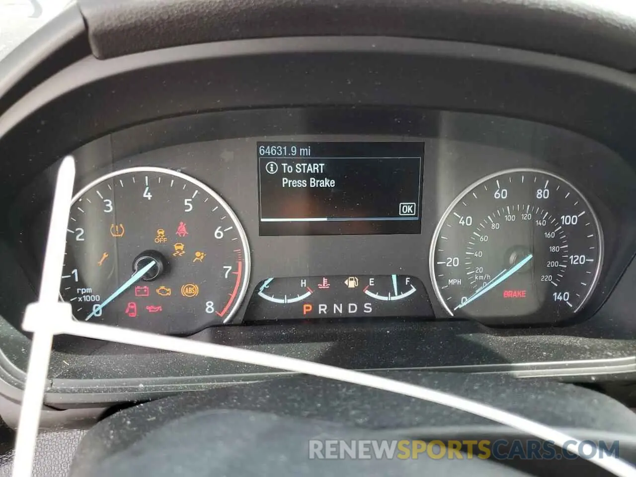 9 Photograph of a damaged car MAJ6S3GL2KC290660 FORD ECOSPORT 2019
