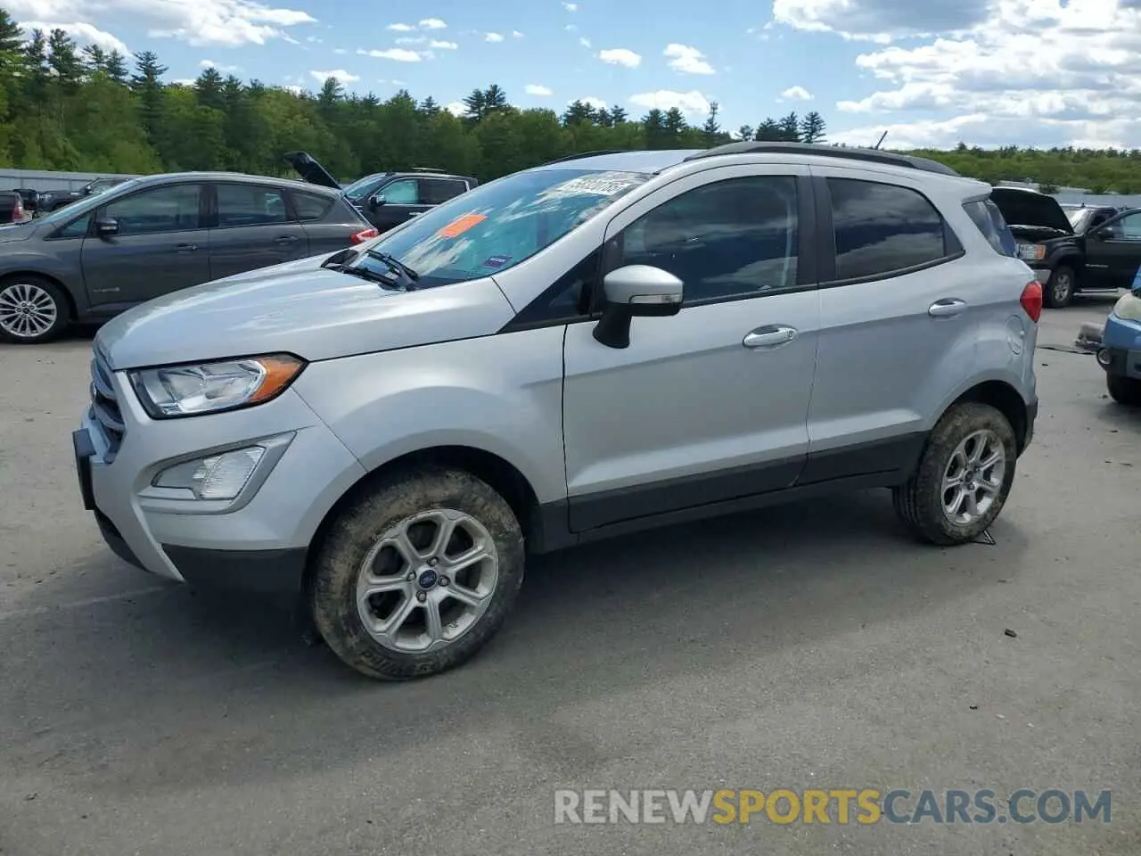 1 Photograph of a damaged car MAJ6S3GL2KC296779 FORD ECOSPORT 2019