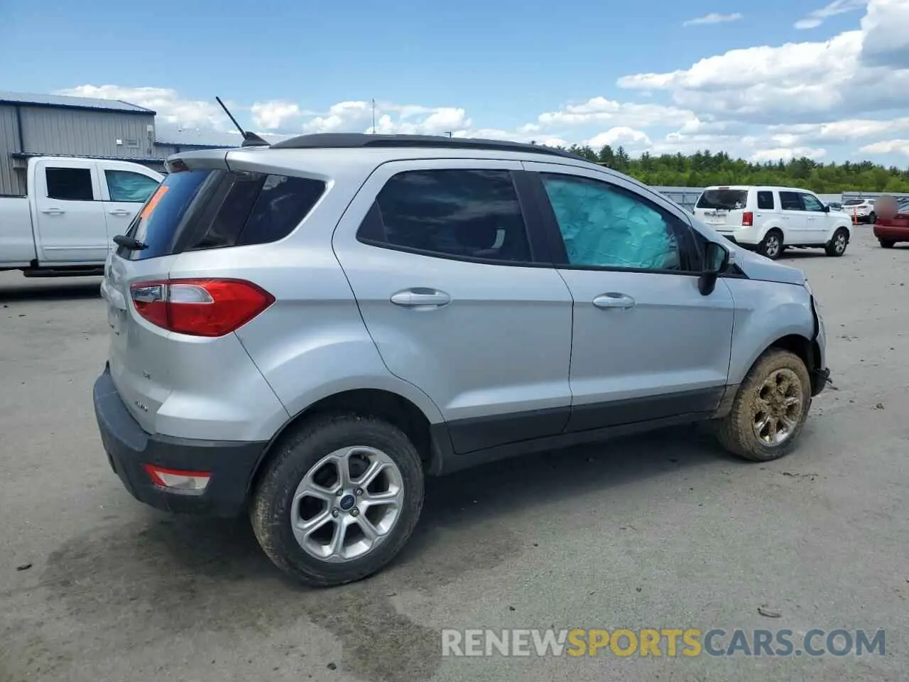 3 Photograph of a damaged car MAJ6S3GL2KC296779 FORD ECOSPORT 2019