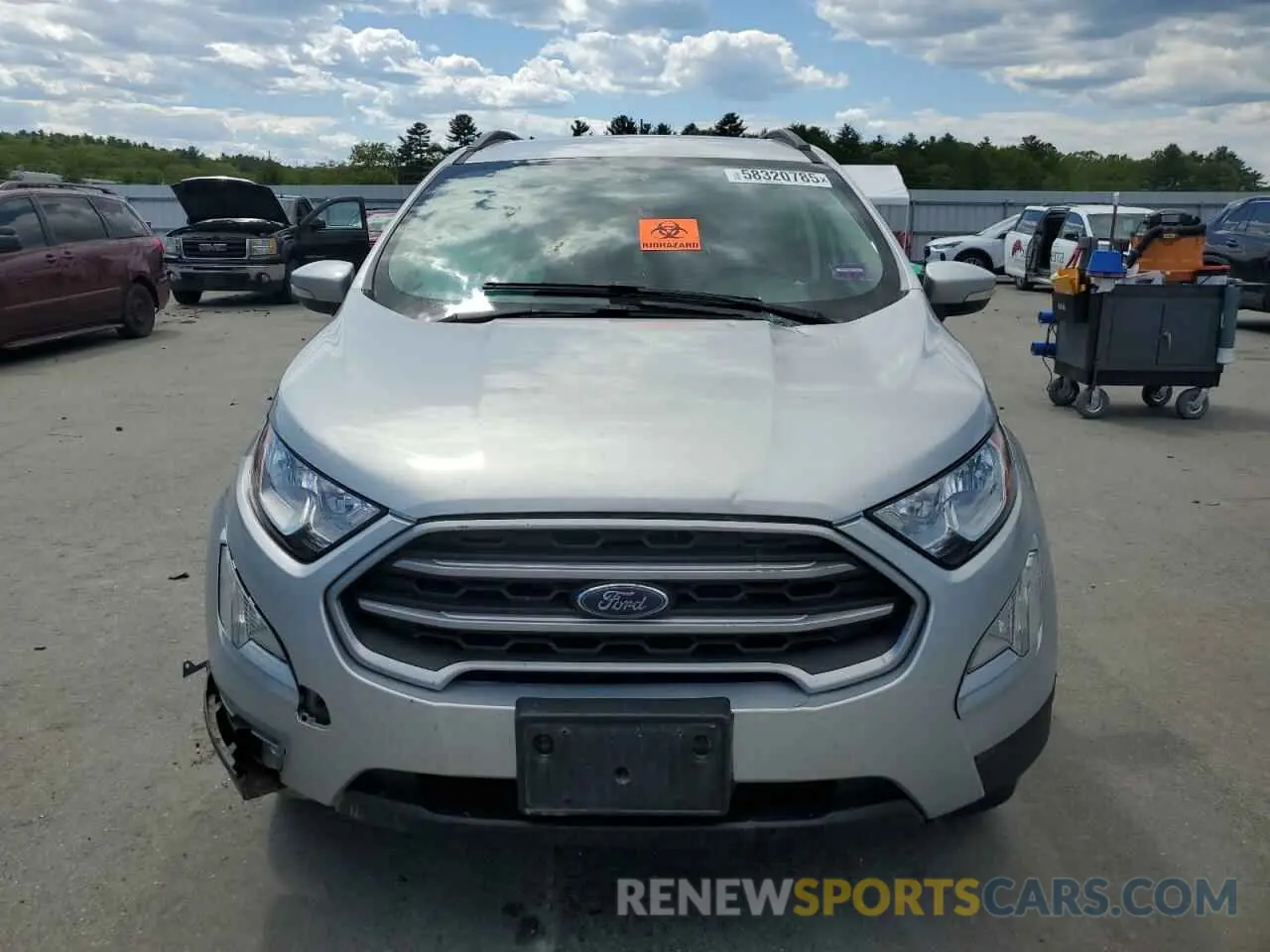 5 Photograph of a damaged car MAJ6S3GL2KC296779 FORD ECOSPORT 2019