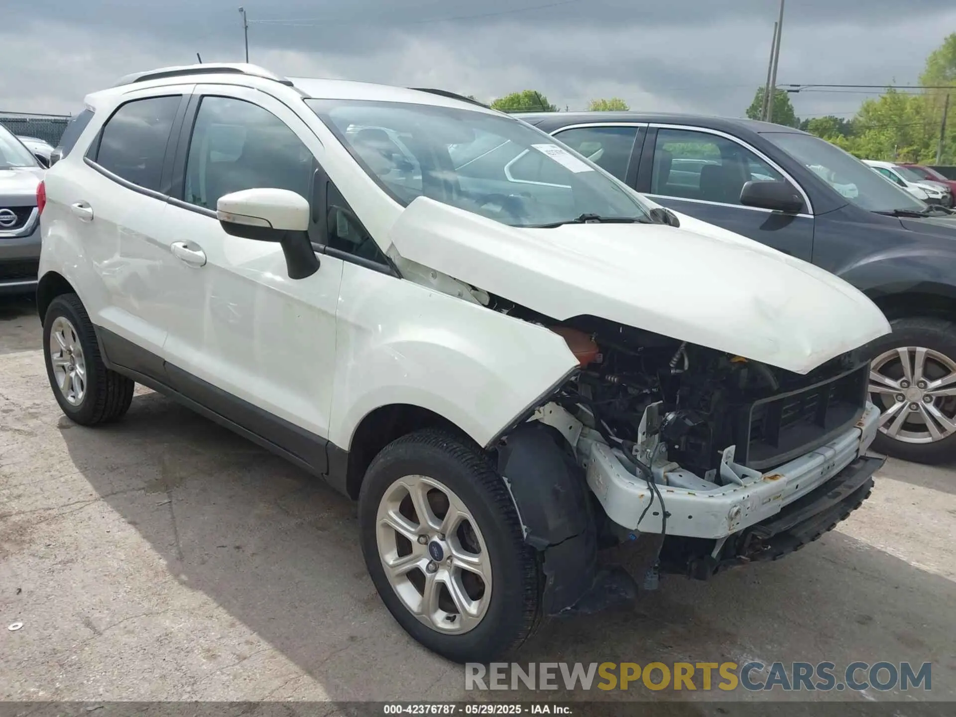 1 Photograph of a damaged car MAJ6S3GL4KC269275 FORD ECOSPORT 2019