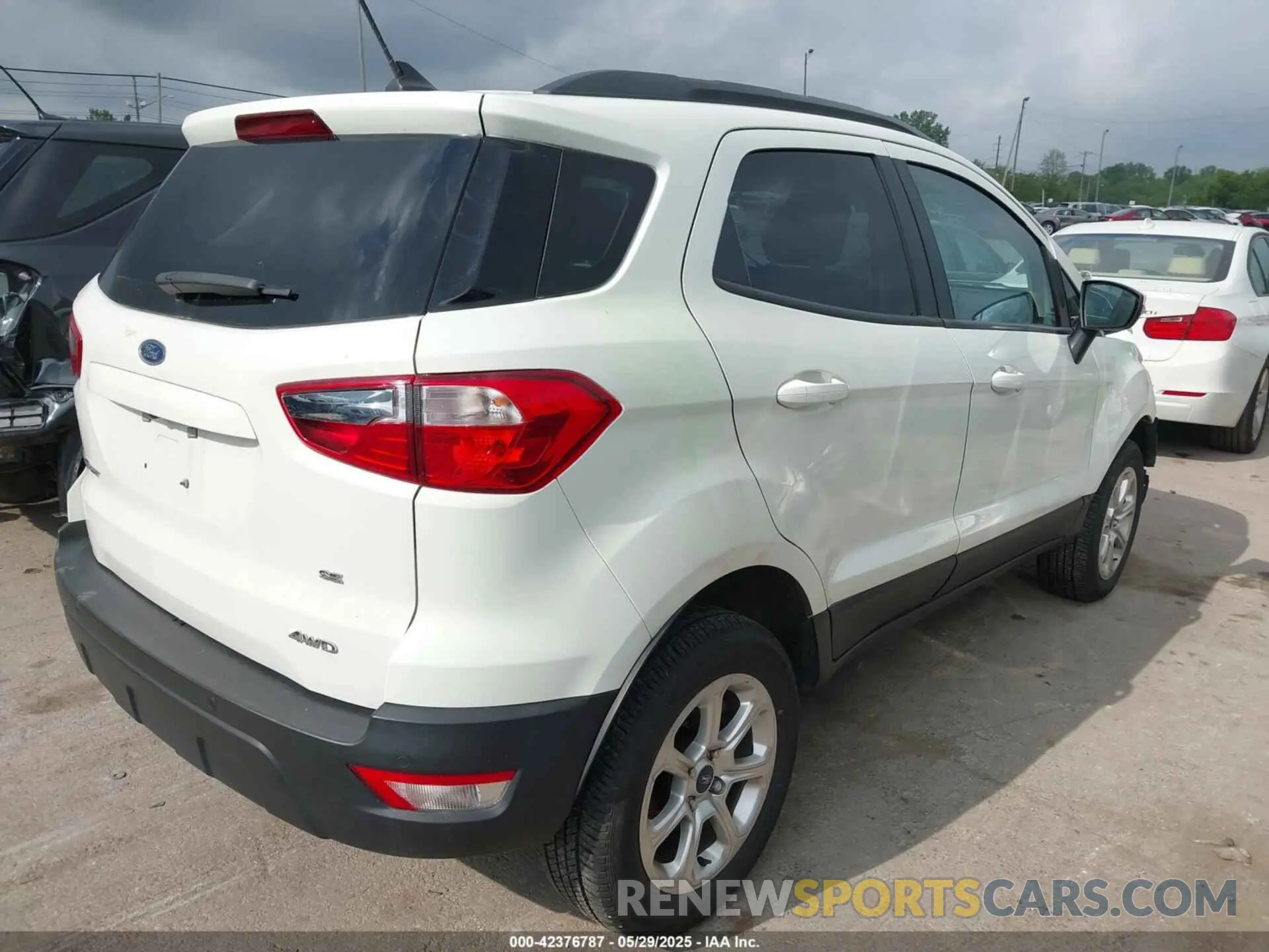 4 Photograph of a damaged car MAJ6S3GL4KC269275 FORD ECOSPORT 2019