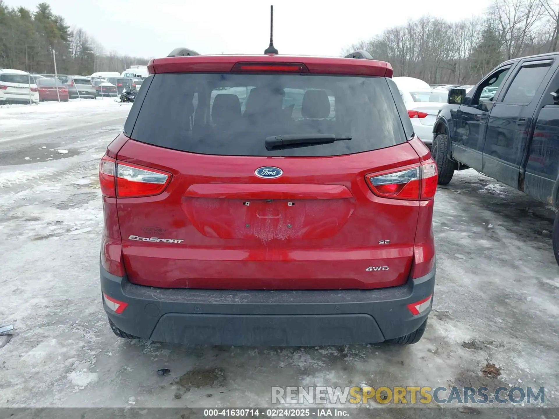 16 Photograph of a damaged car MAJ6S3GL4KC296248 FORD ECOSPORT 2019