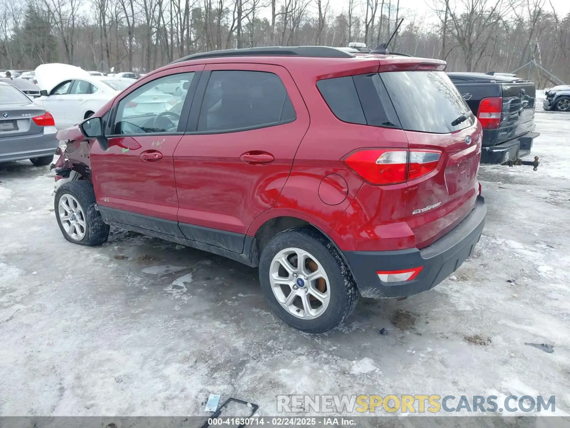 3 Photograph of a damaged car MAJ6S3GL4KC296248 FORD ECOSPORT 2019