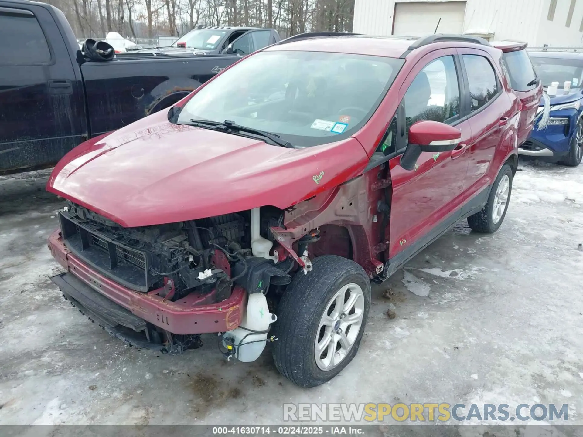 6 Photograph of a damaged car MAJ6S3GL4KC296248 FORD ECOSPORT 2019