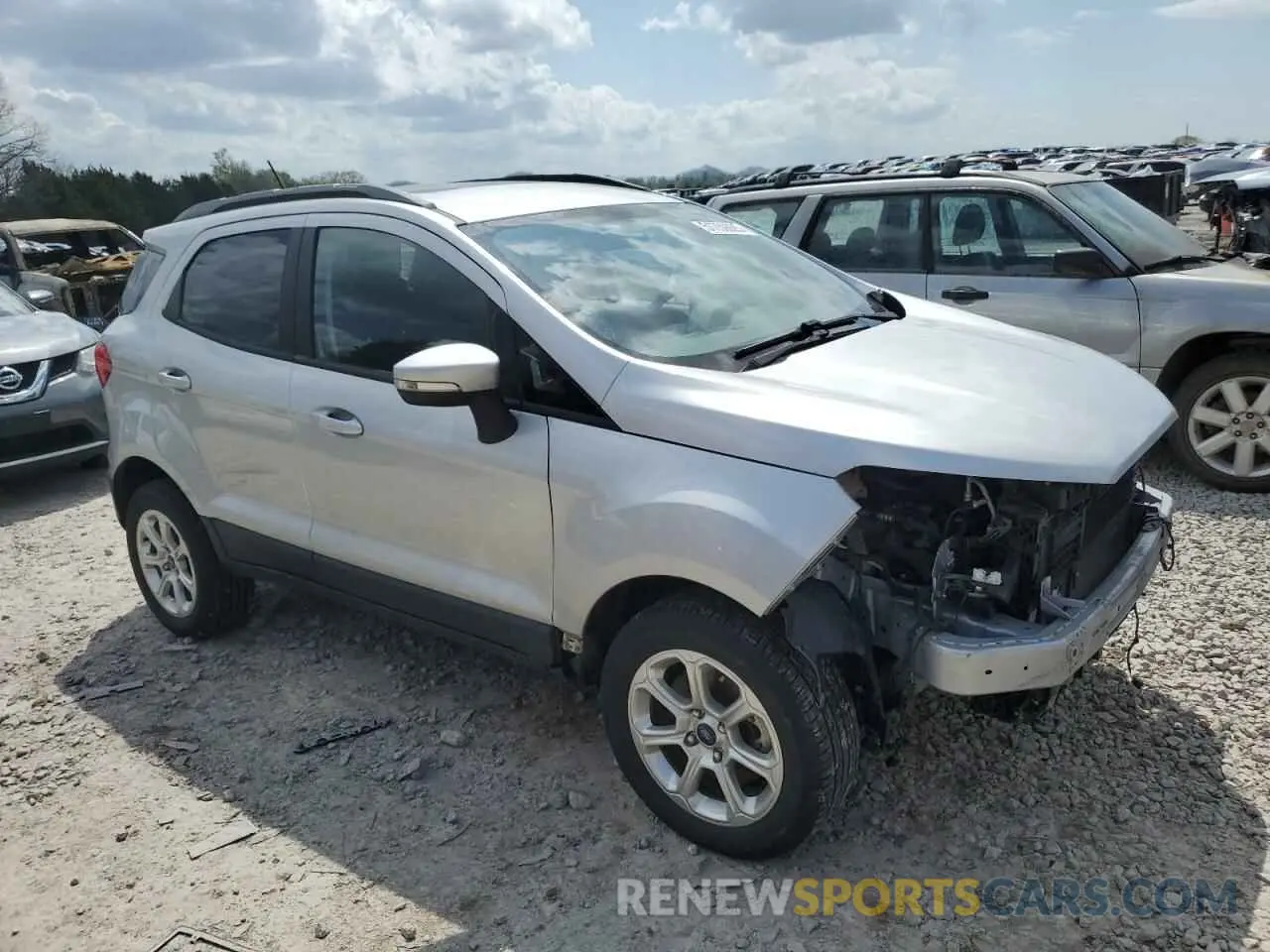 4 Photograph of a damaged car MAJ6S3GL4KC308933 FORD ECOSPORT 2019