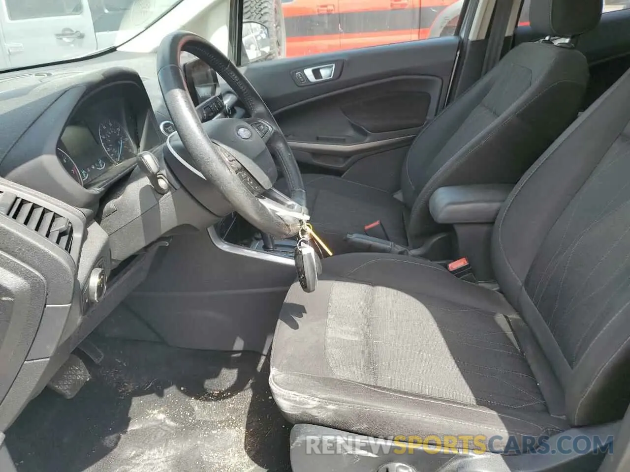 7 Photograph of a damaged car MAJ6S3GL4KC308933 FORD ECOSPORT 2019