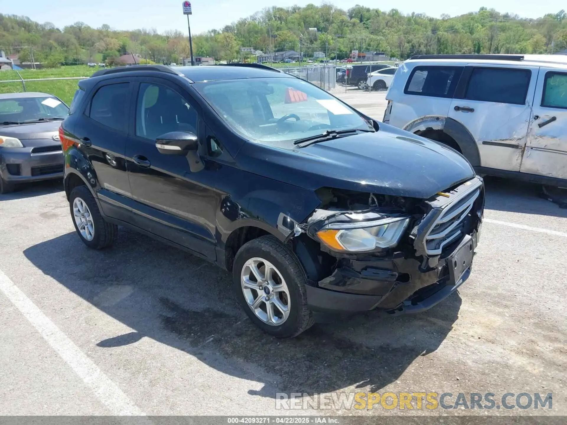 1 Photograph of a damaged car MAJ6S3GL5KC256700 FORD ECOSPORT 2019