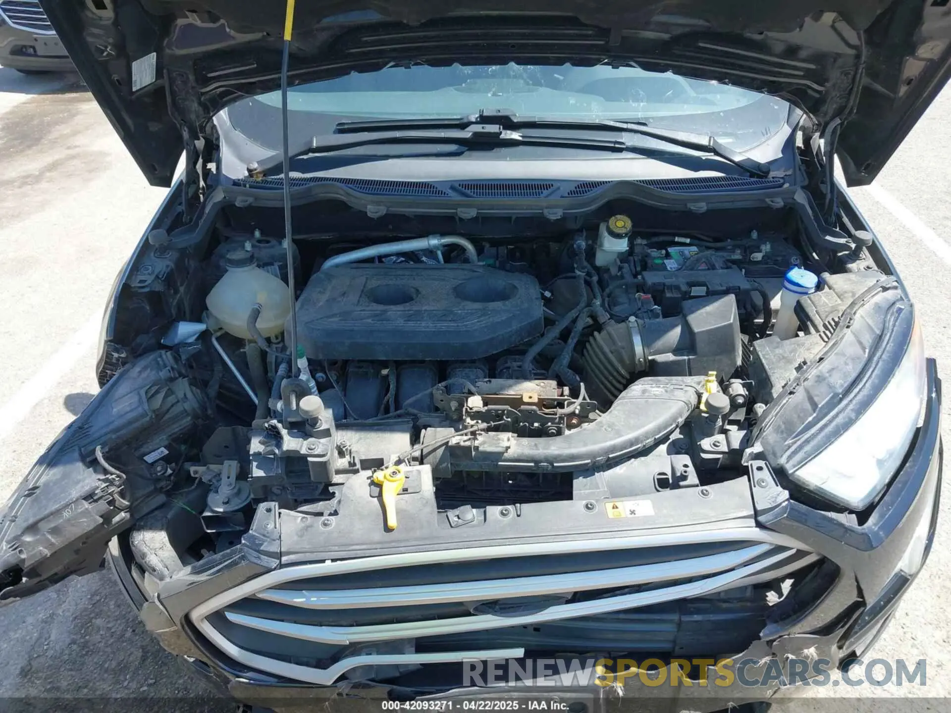 10 Photograph of a damaged car MAJ6S3GL5KC256700 FORD ECOSPORT 2019