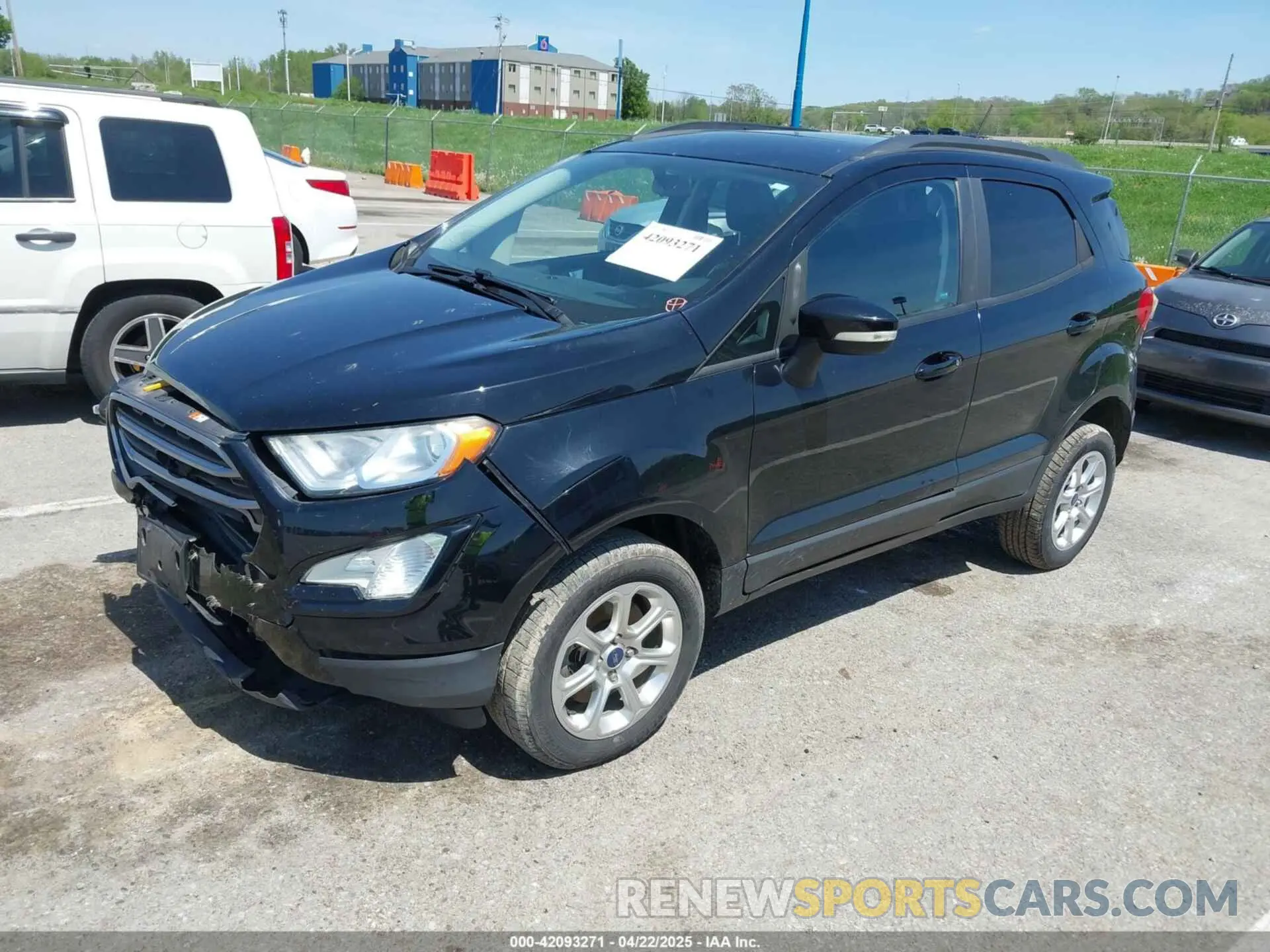 2 Photograph of a damaged car MAJ6S3GL5KC256700 FORD ECOSPORT 2019