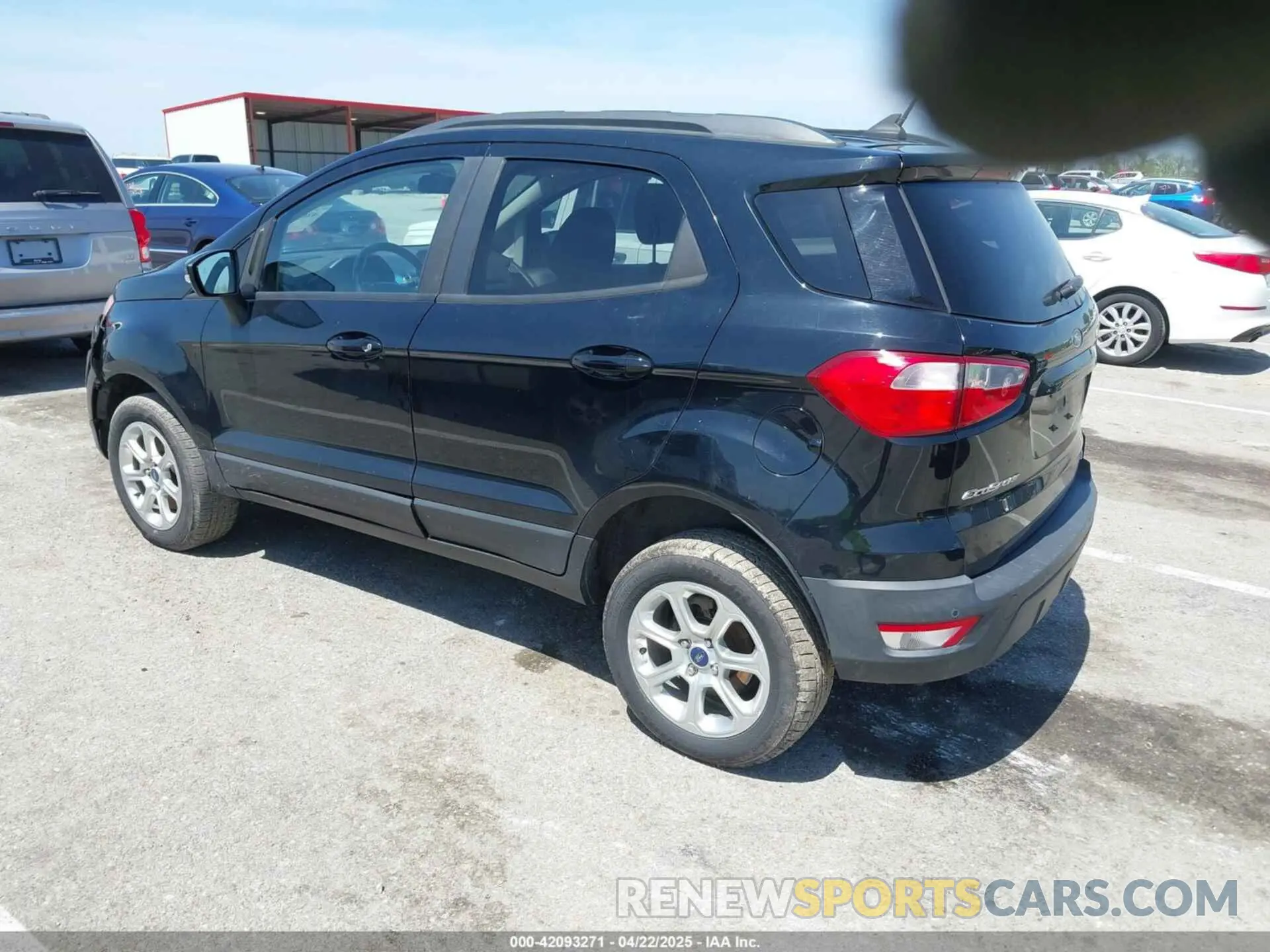 3 Photograph of a damaged car MAJ6S3GL5KC256700 FORD ECOSPORT 2019