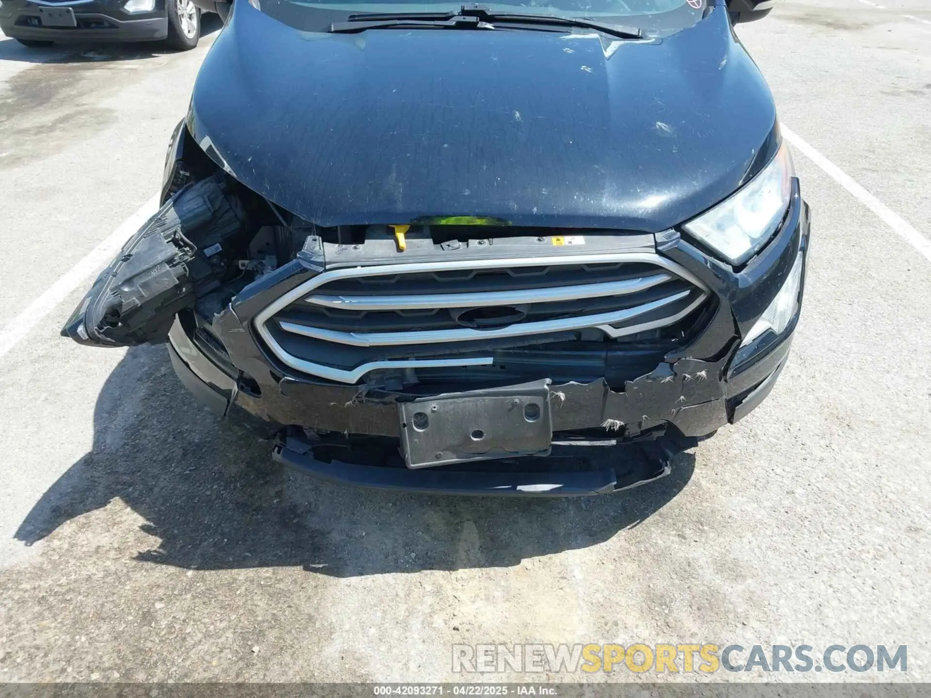 6 Photograph of a damaged car MAJ6S3GL5KC256700 FORD ECOSPORT 2019