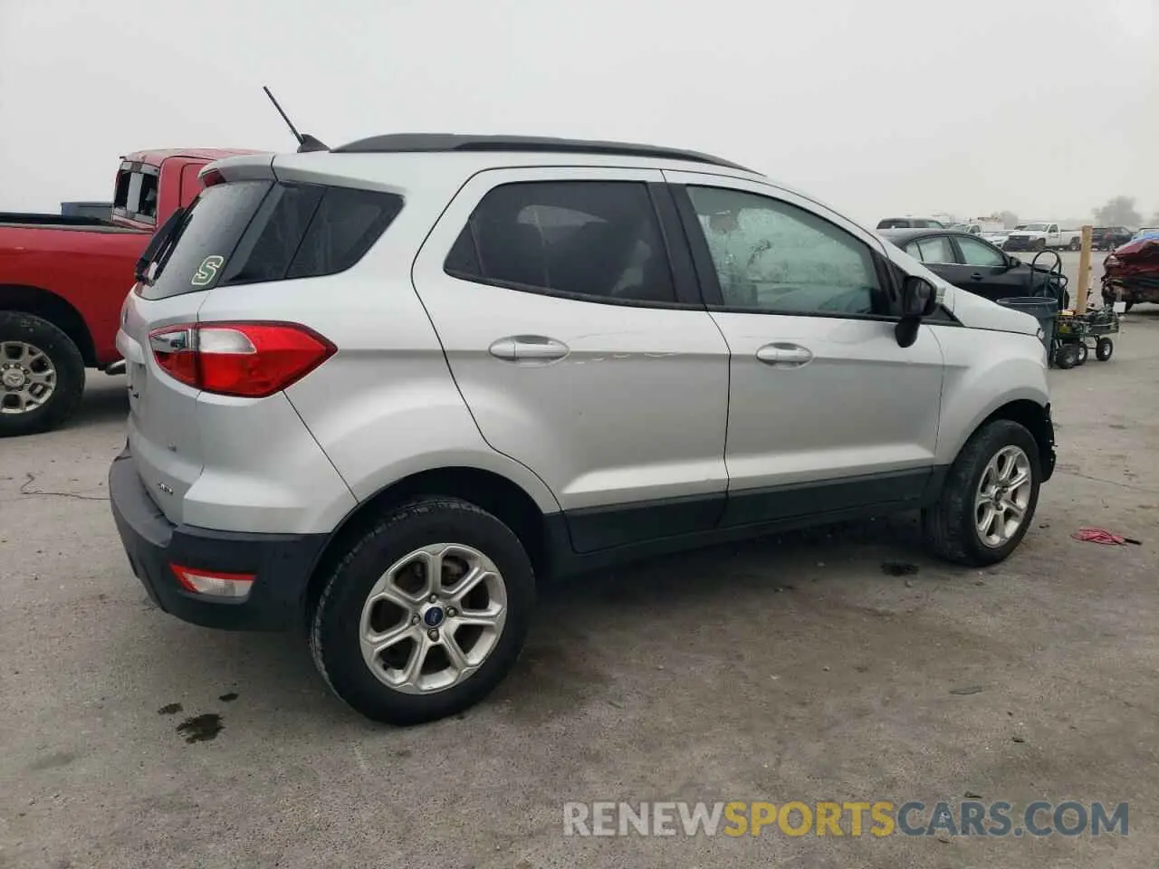3 Photograph of a damaged car MAJ6S3GL5KC286280 FORD ECOSPORT 2019
