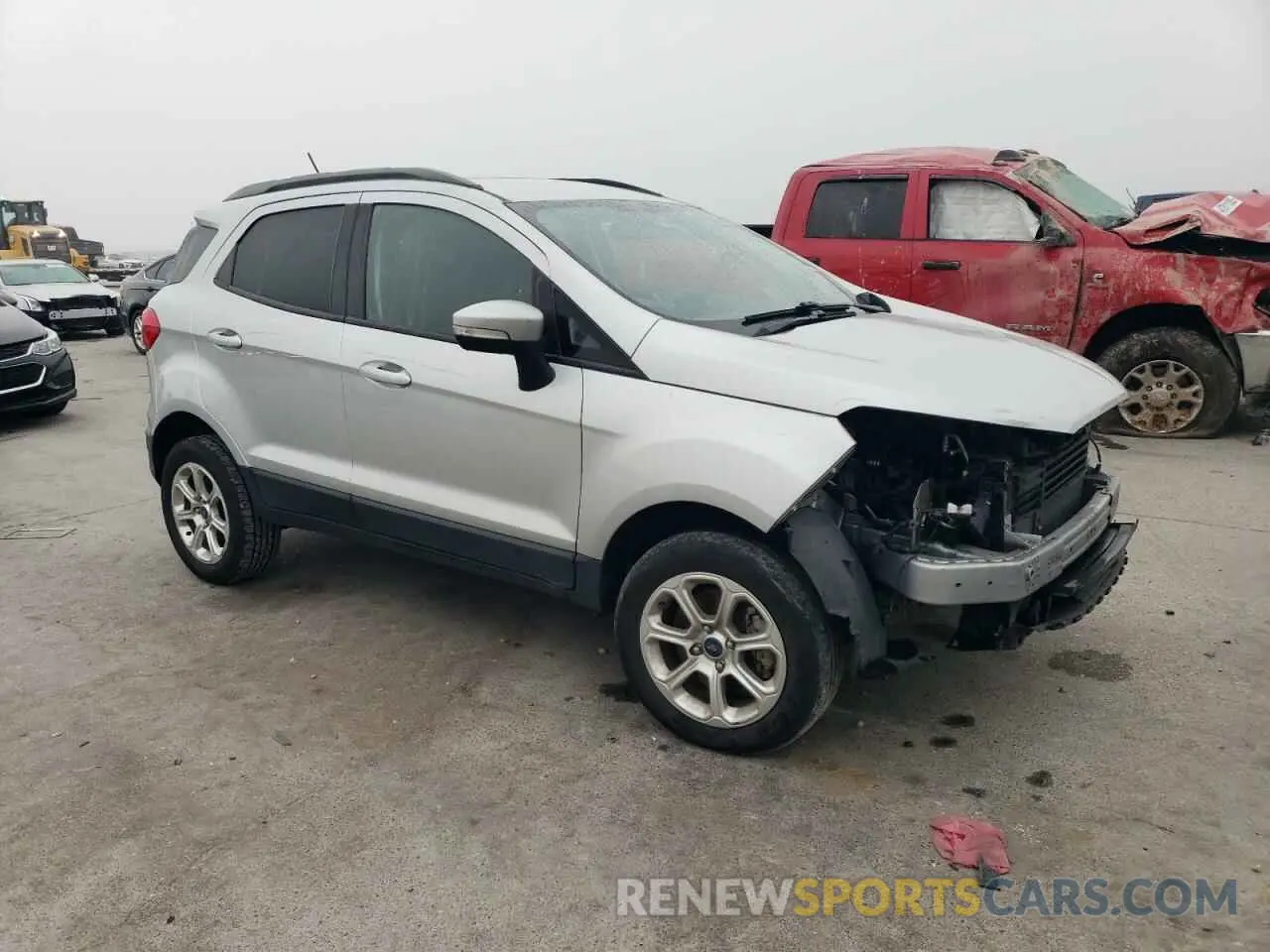 4 Photograph of a damaged car MAJ6S3GL5KC286280 FORD ECOSPORT 2019