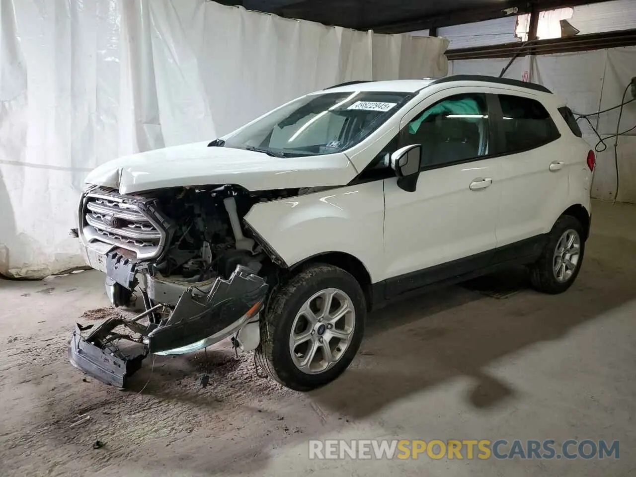 1 Photograph of a damaged car MAJ6S3GL5KC298347 FORD ECOSPORT 2019